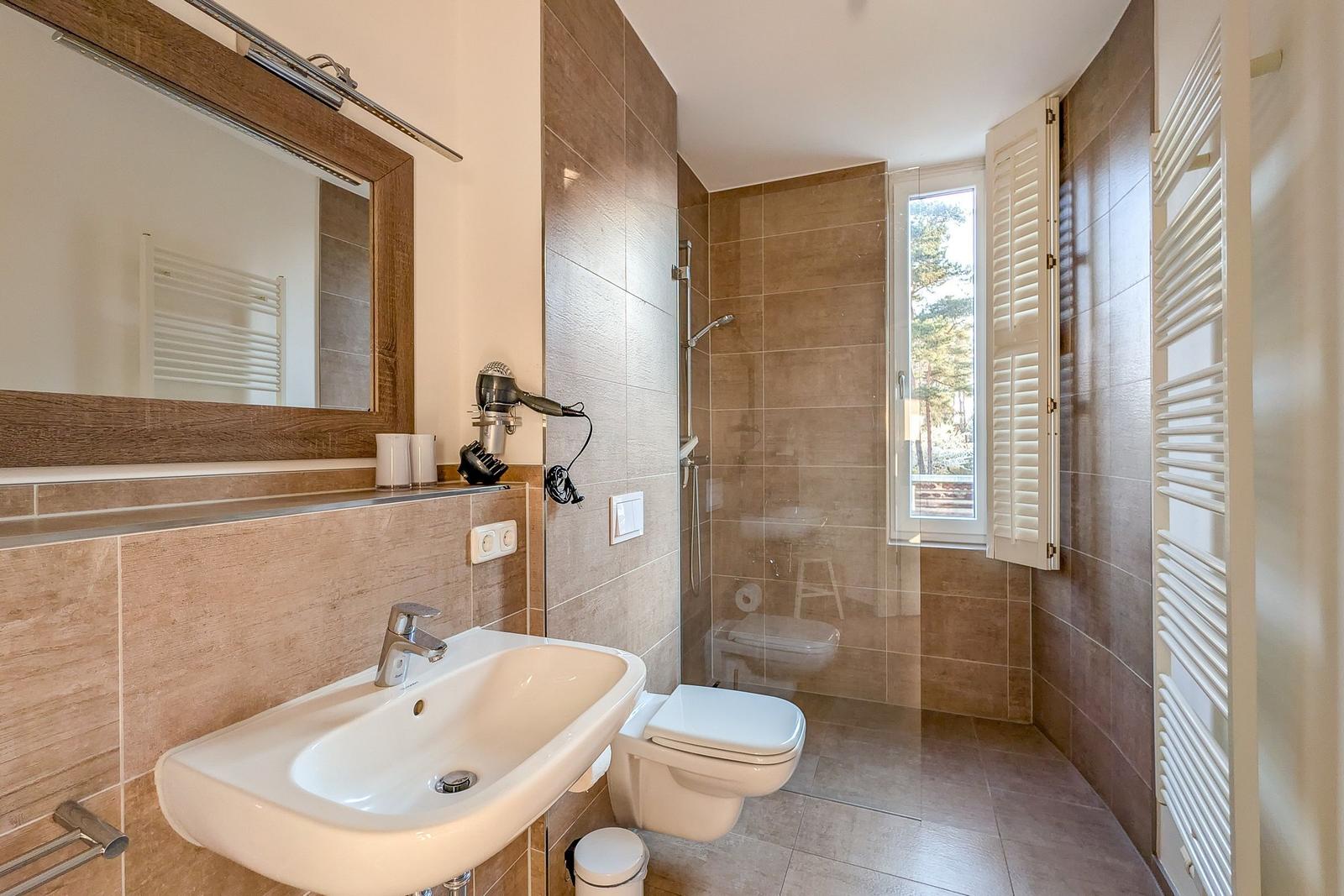 Badezimmer im Lotsenstieg 2, Kajüte 5 in Karlshagen auf Usedom