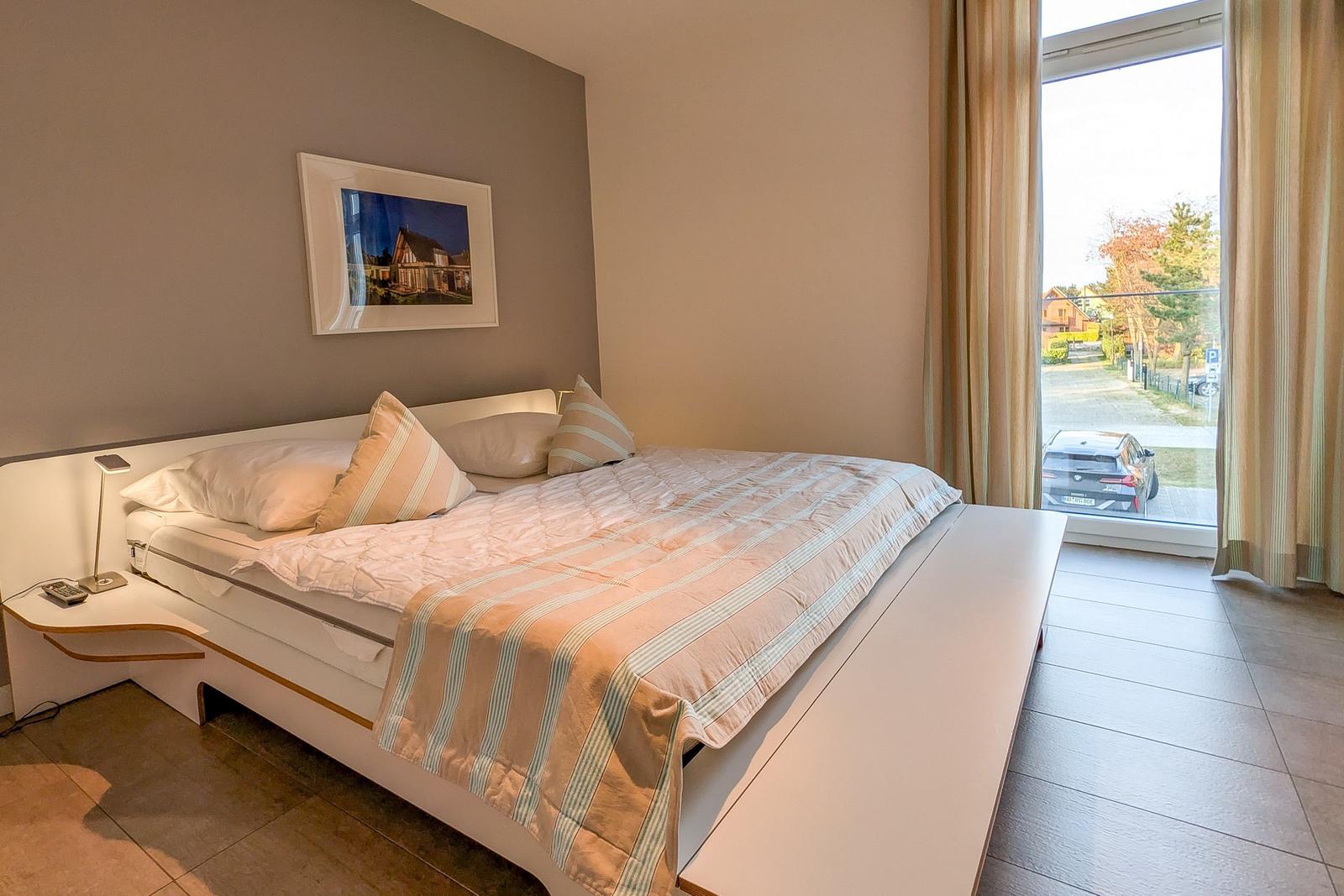 Schlafzimmer im Lotsenstieg 2, Kajüte 5, Ostseeland in Karlshagen auf Usedom