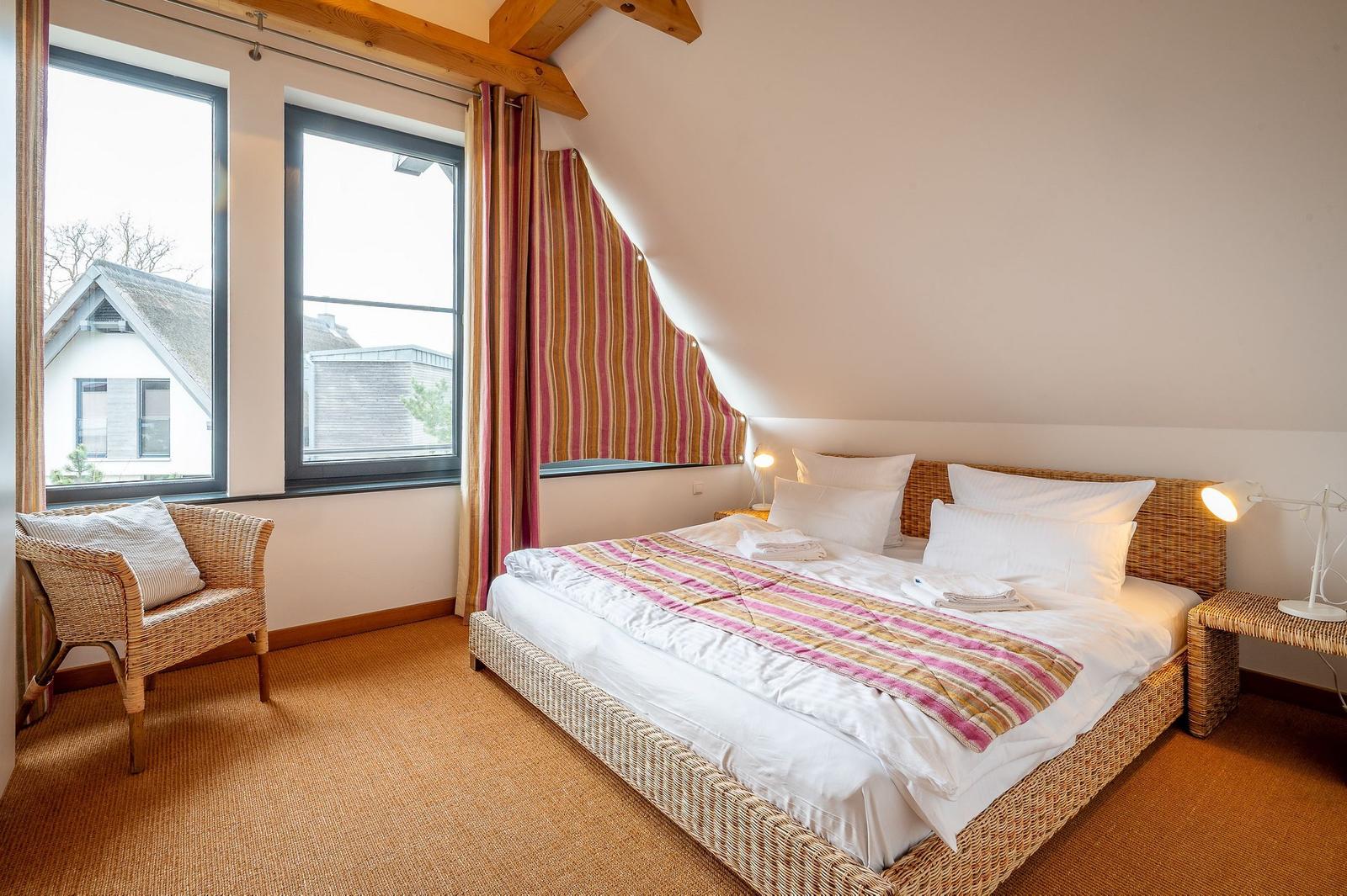 Schlafzimmer im Ostseeland, Kapitänsweg 15 in Karlshagen