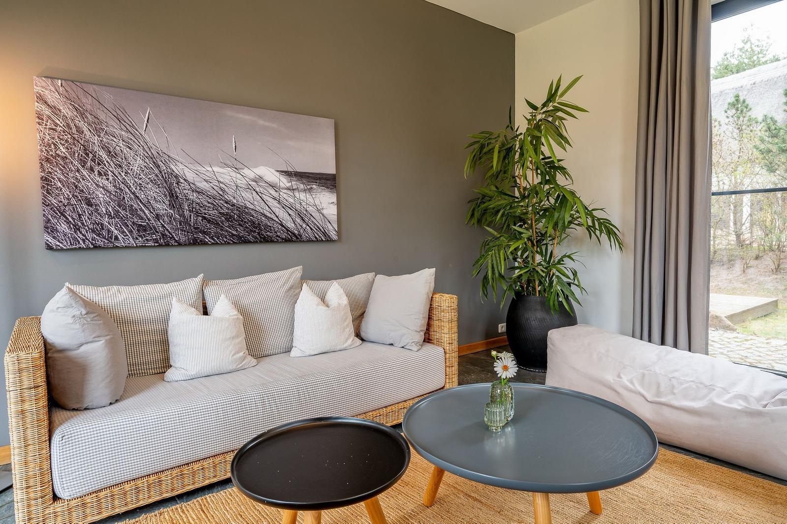Wohnzimmer im Kapitänsweg 15, Ostseeland in Karlshagen