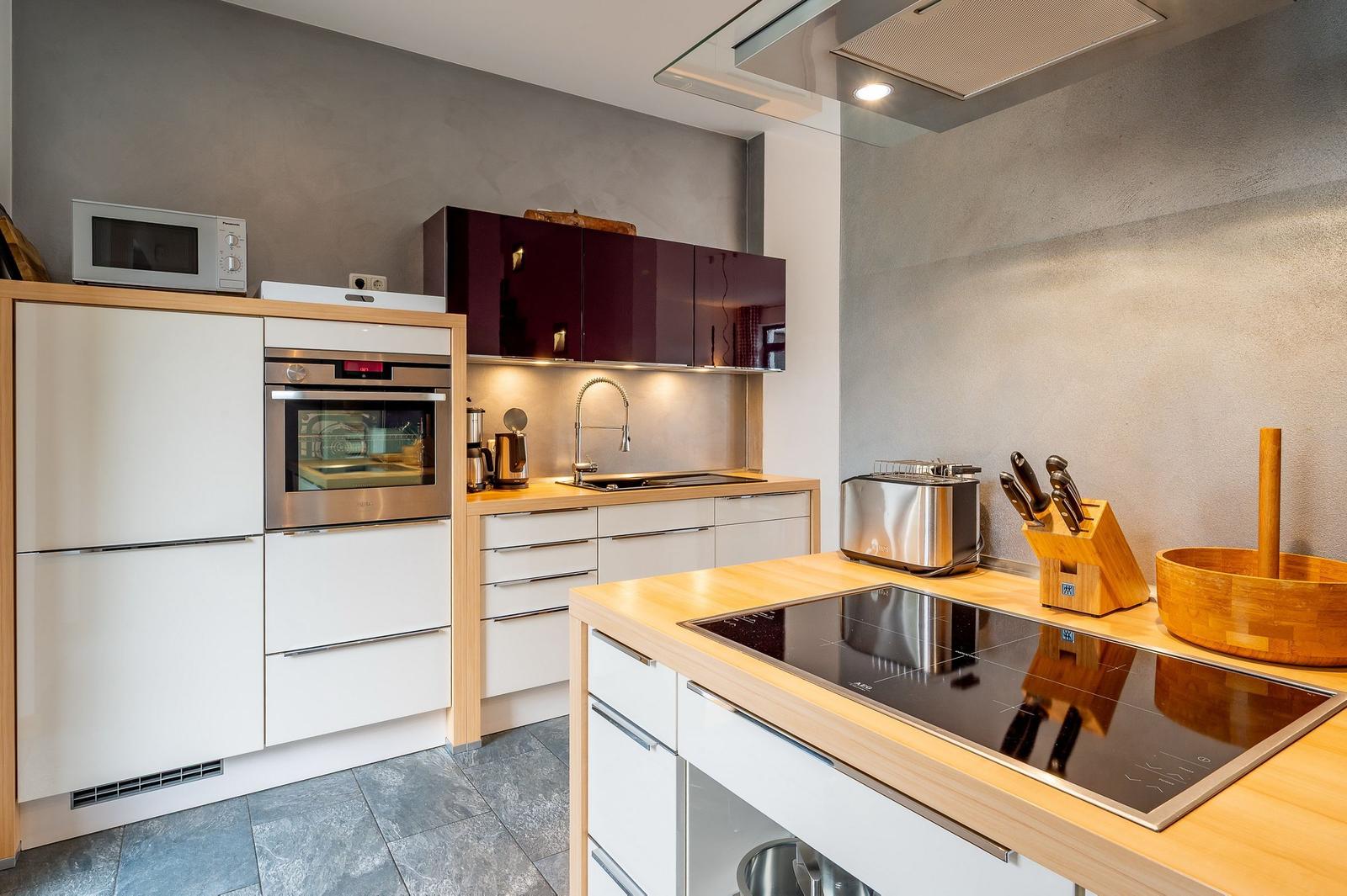 Küche im Kapitänsweg 15, Ostseeland in Karlshagen