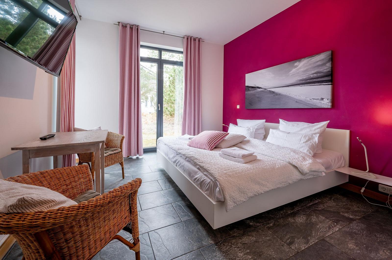 Schlafzimmer im Kapitänsweg in Karlshagen