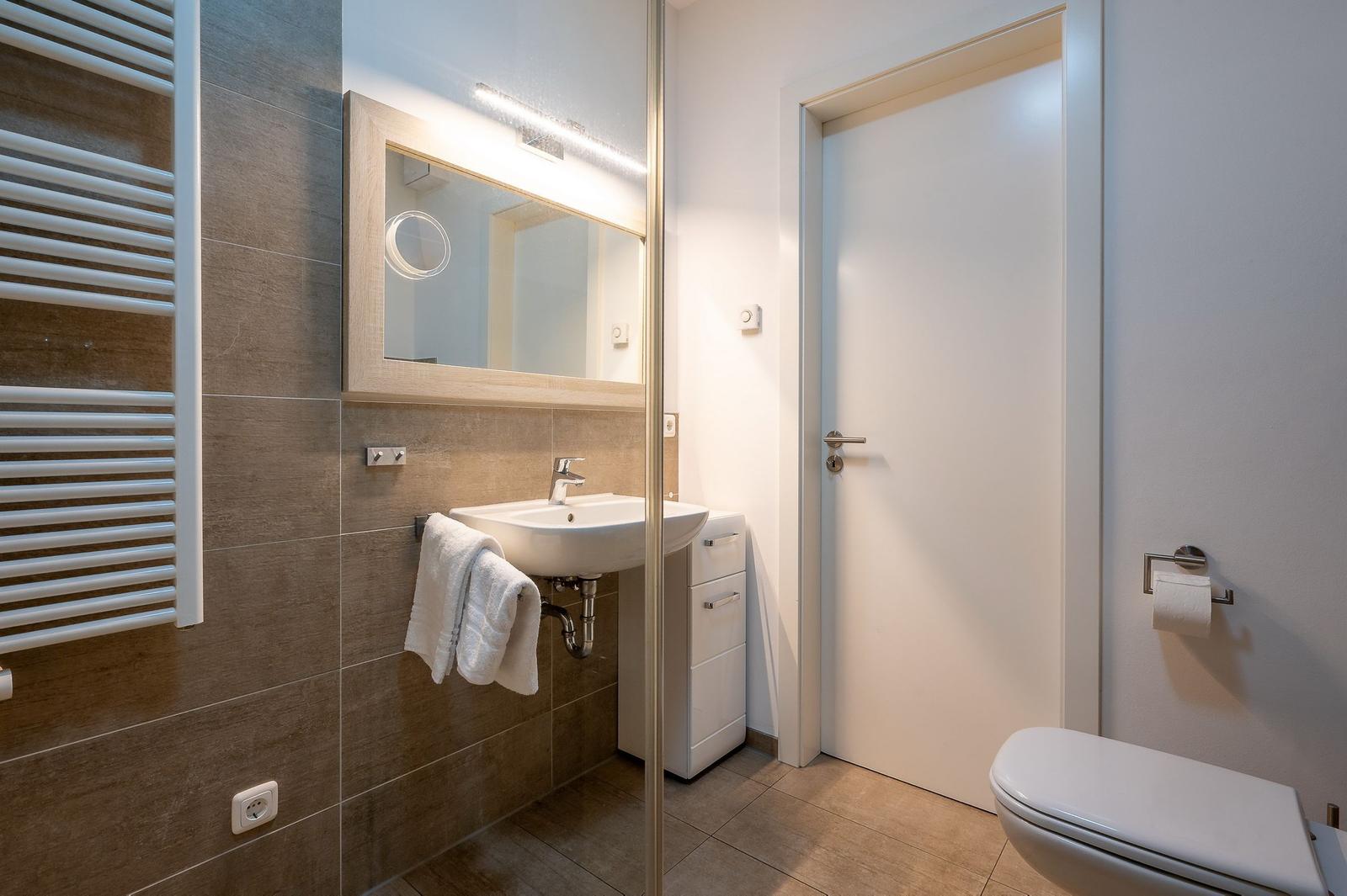 Badezimmer im Lotsenstieg 2, Kajüte 1 in Karlshagen auf Usedom