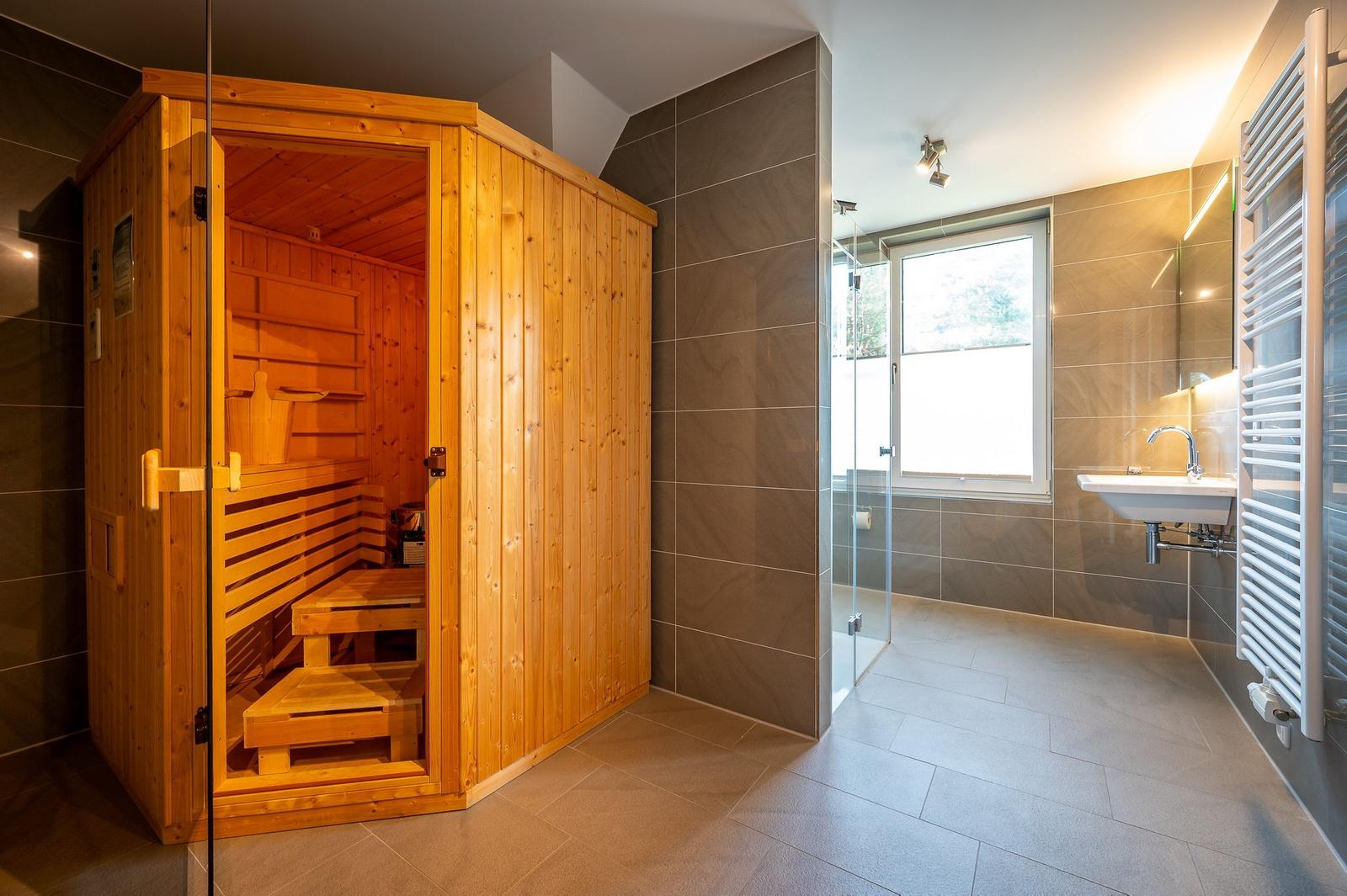 Bad mit Sauna im Lotsenstieg 11 in Karlshagen auf Usedom