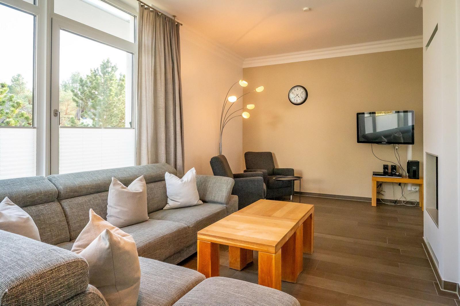 Wohnzimmer im Haus Lotsenstieg 11 in Karlshagen auf Usedom