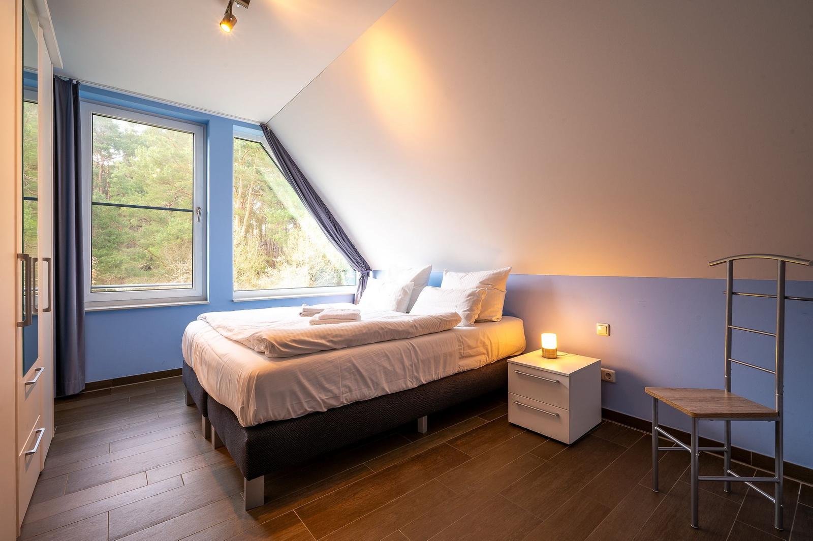 Schlafzimmer im Haus Lotsenstieg 11 in Karlshagen auf Usedom