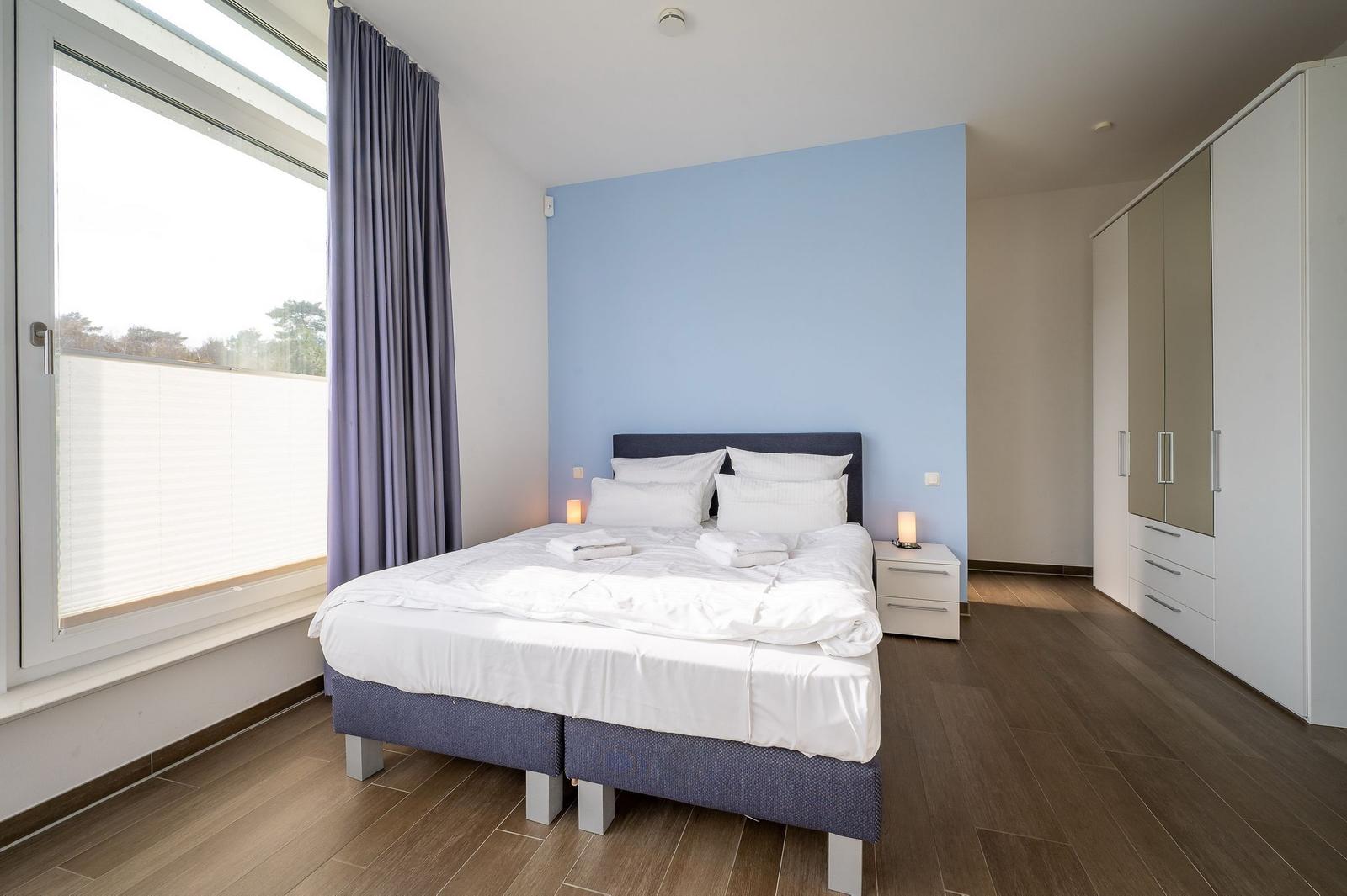 Schlafzimmer im Haus Lotsenstieg 11 in Karlshagen auf Usedom