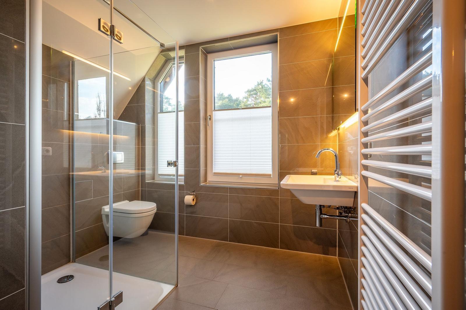 Badezimmer im Haus Lotsenstieg 11 in Karlshagen auf Usedom