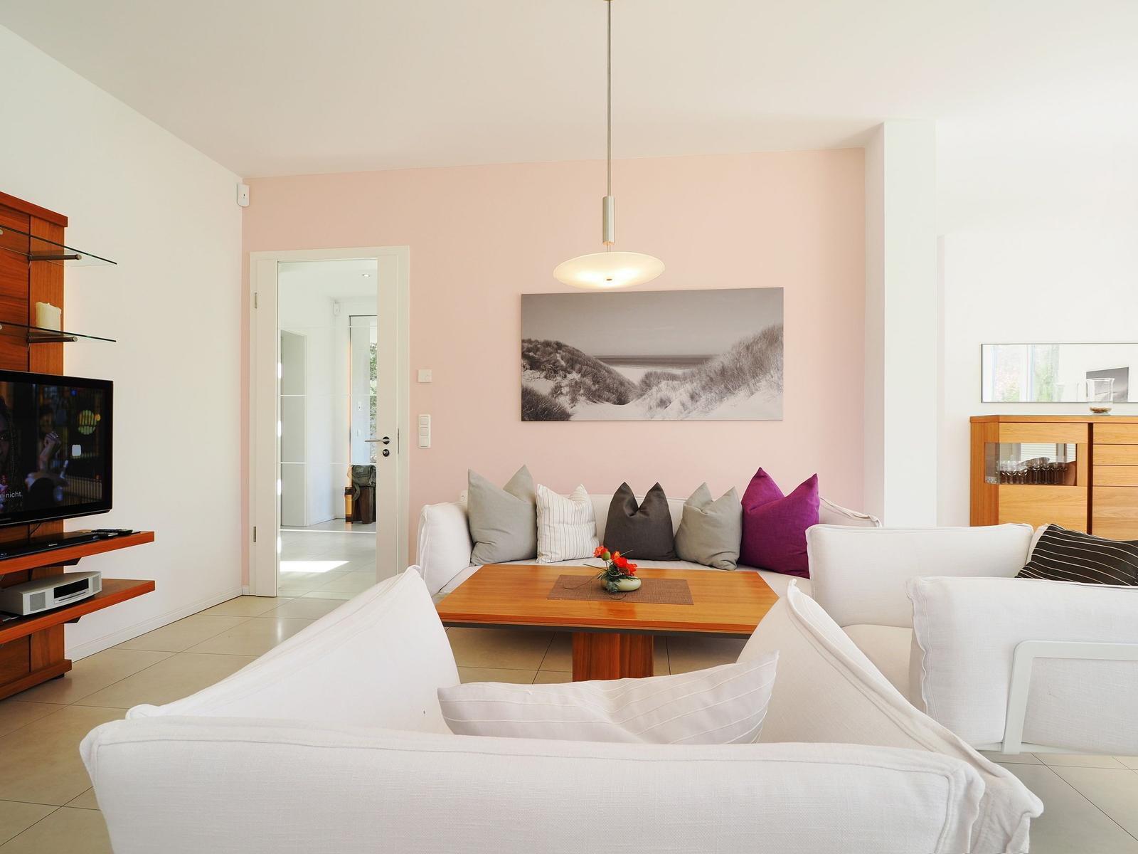 Wohnzimmer im Kapitänsweg 17, Ostseeland in  Karlshagen auf Usedom