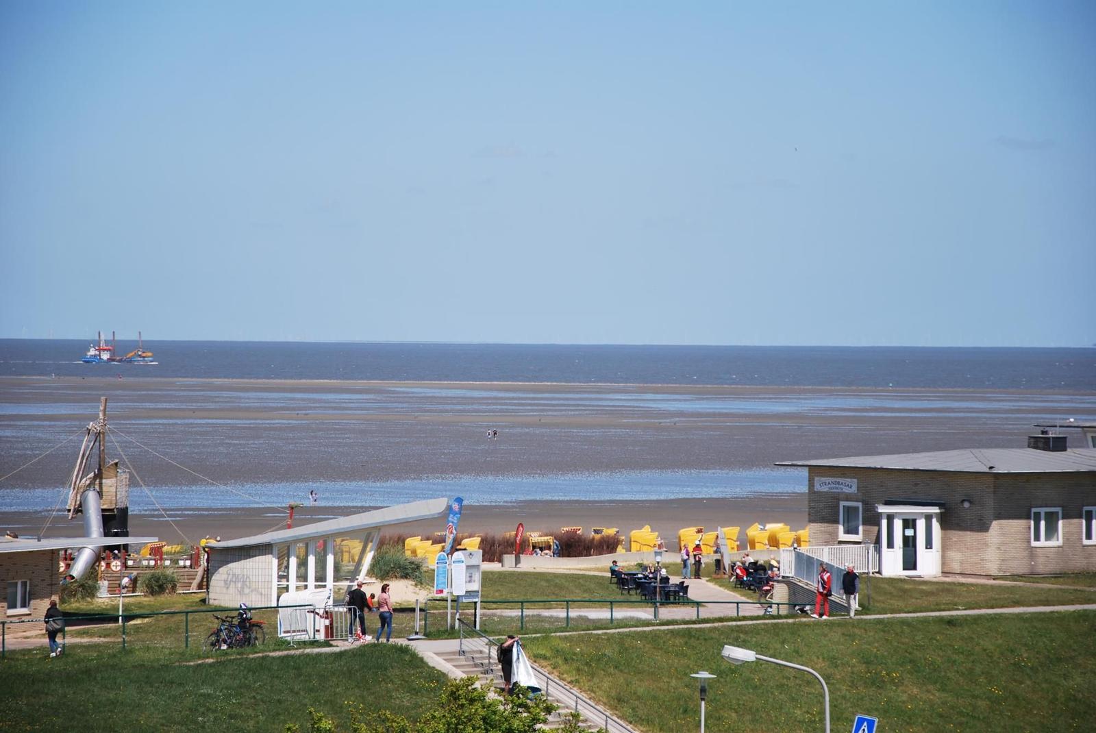 Haus Atlantic Whg.507, Strandhausallee 29, Cuxhaven-Döse, Seesicht