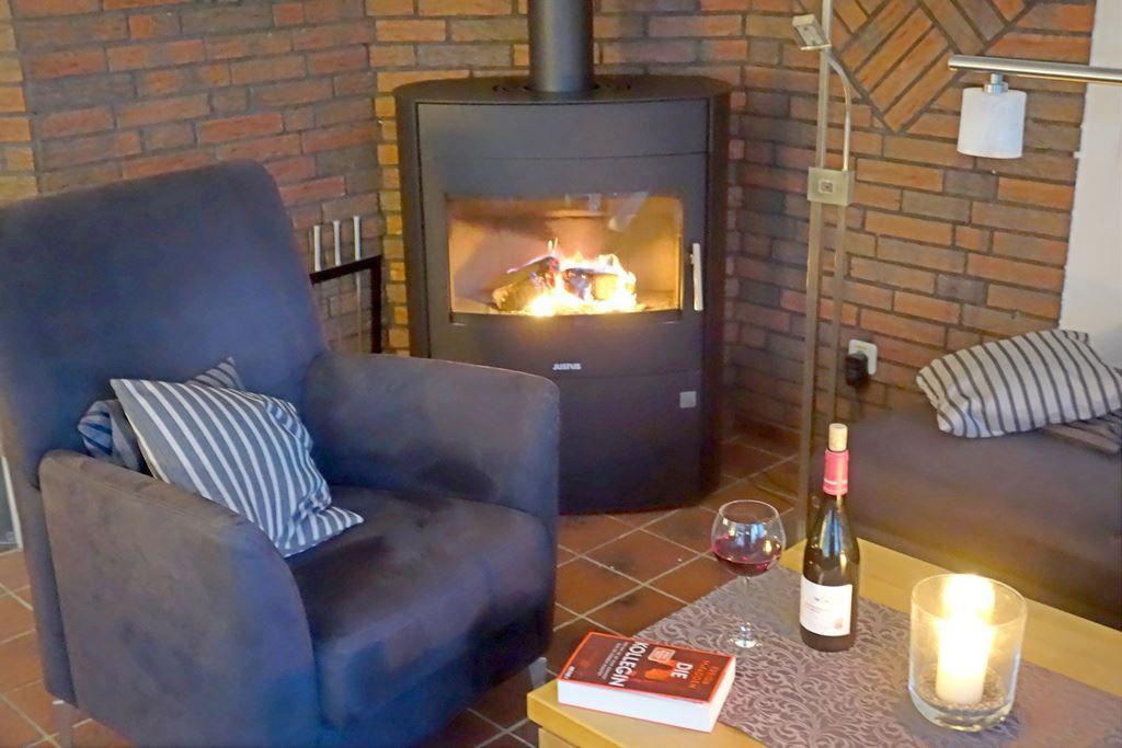 Kamin im Wohnzimmer...