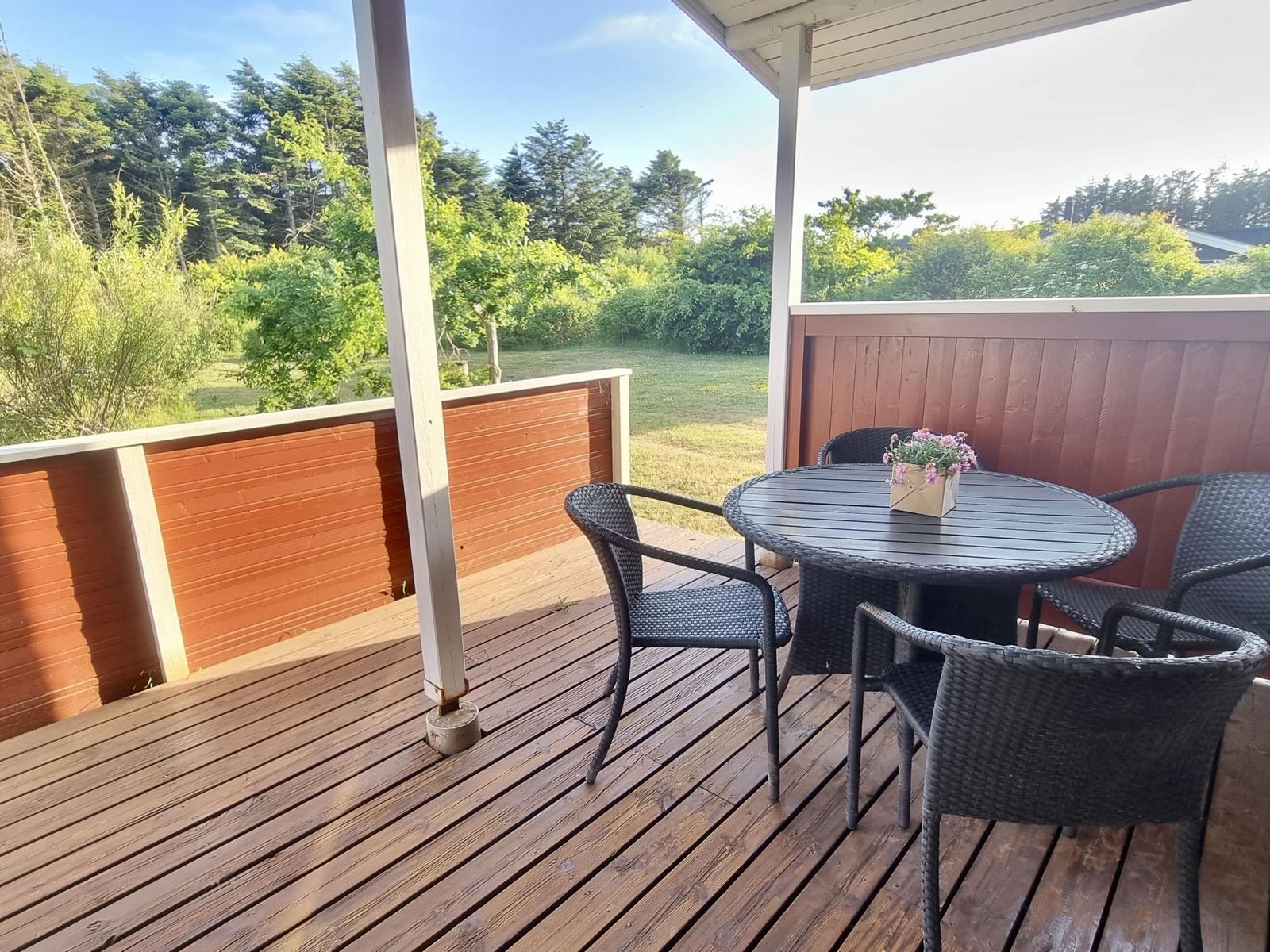 Terrasse...
