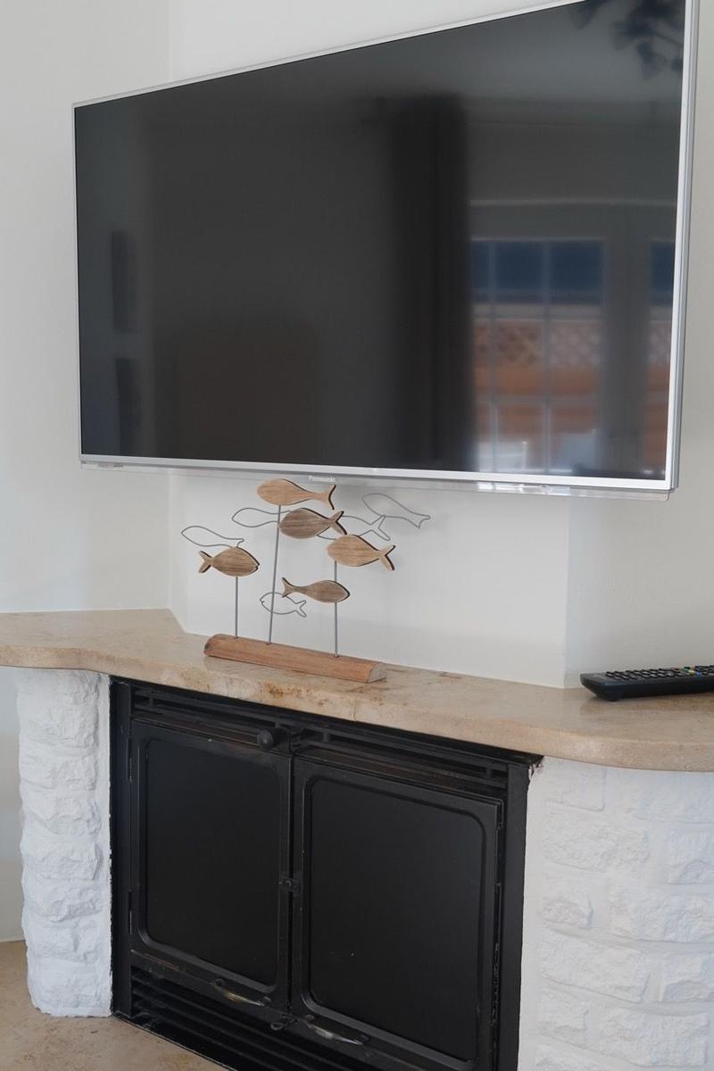 Fernseher mit Zugang für TV-Stick