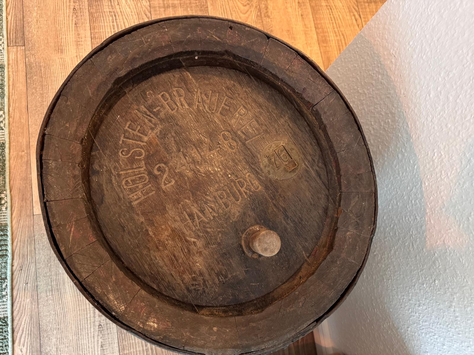 historisches Bierfass