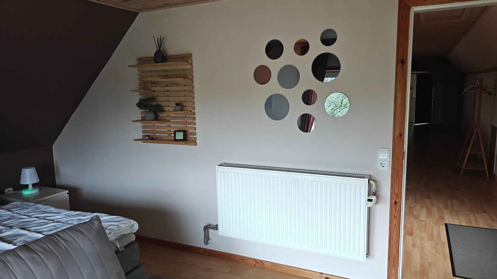 Teilansicht Schlafzimmer