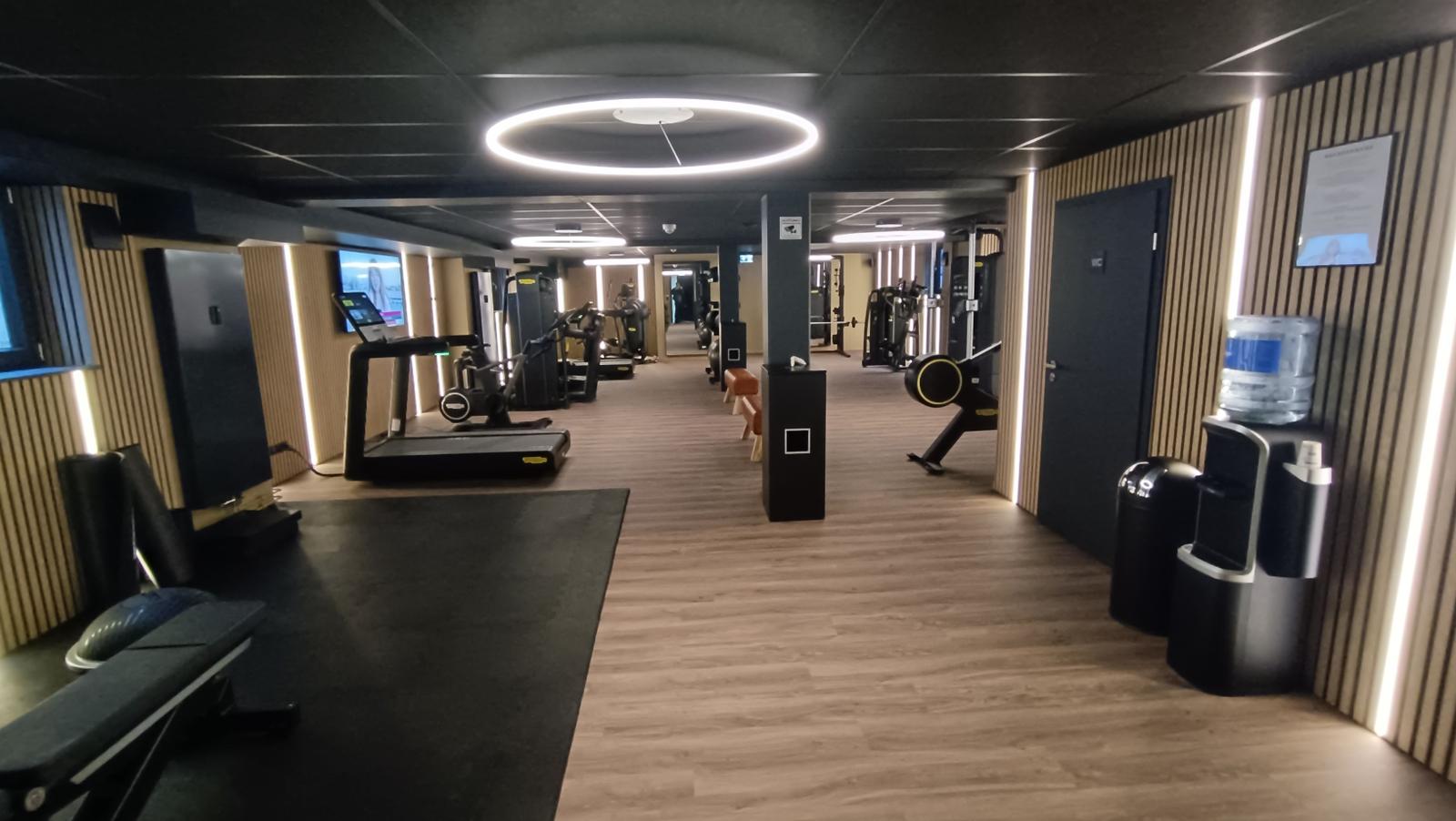Fitnessraum in der Anlage - kostenlos nutzbar