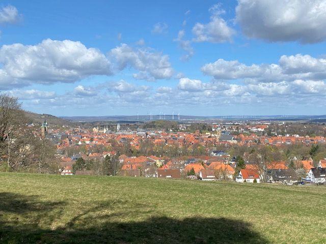 Ein wunderbarer Wanderblick auf Goslar-Oker
