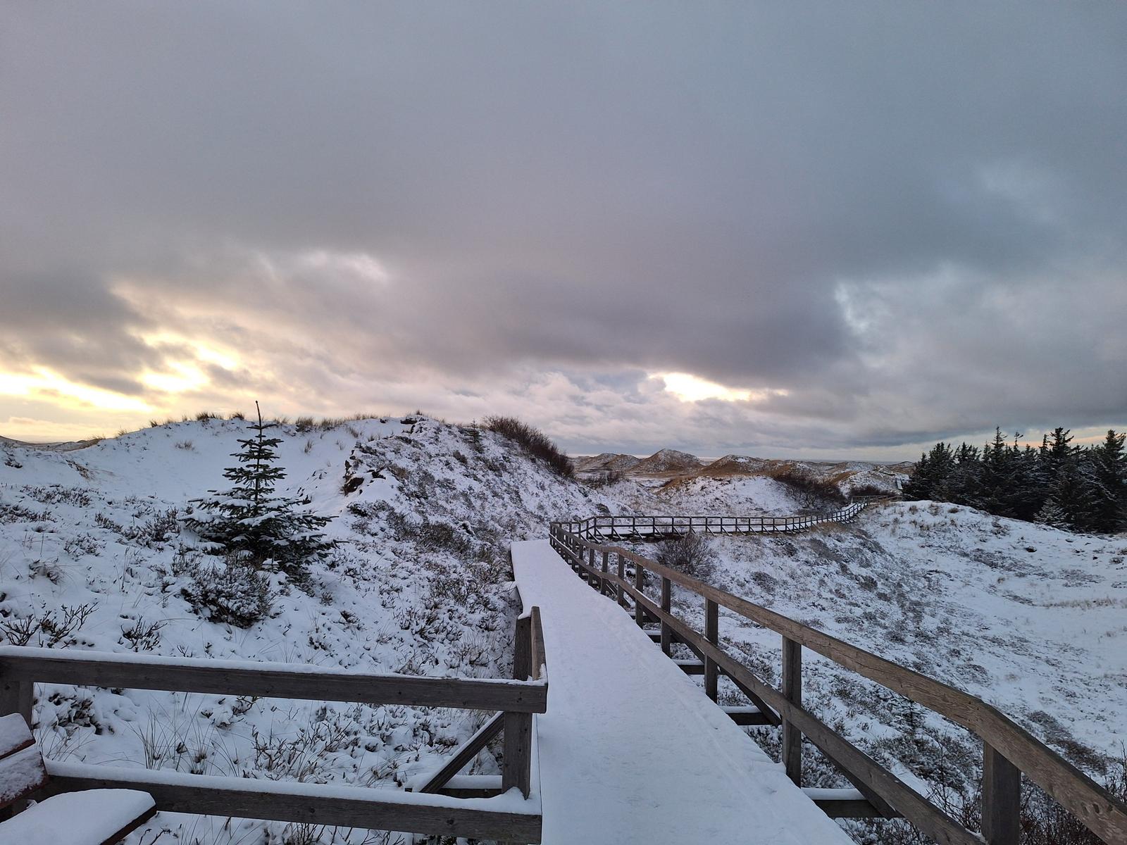 Abendspaziergang zur Aussichtsdüne Norddorf
