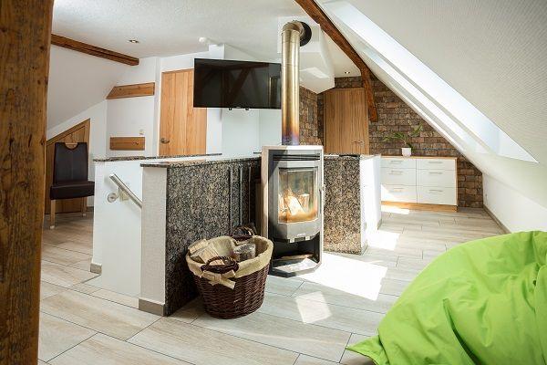 Kamin Dachgeschoss