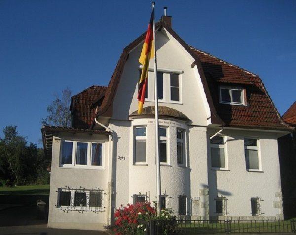 Haus mit der Ferienwohnung