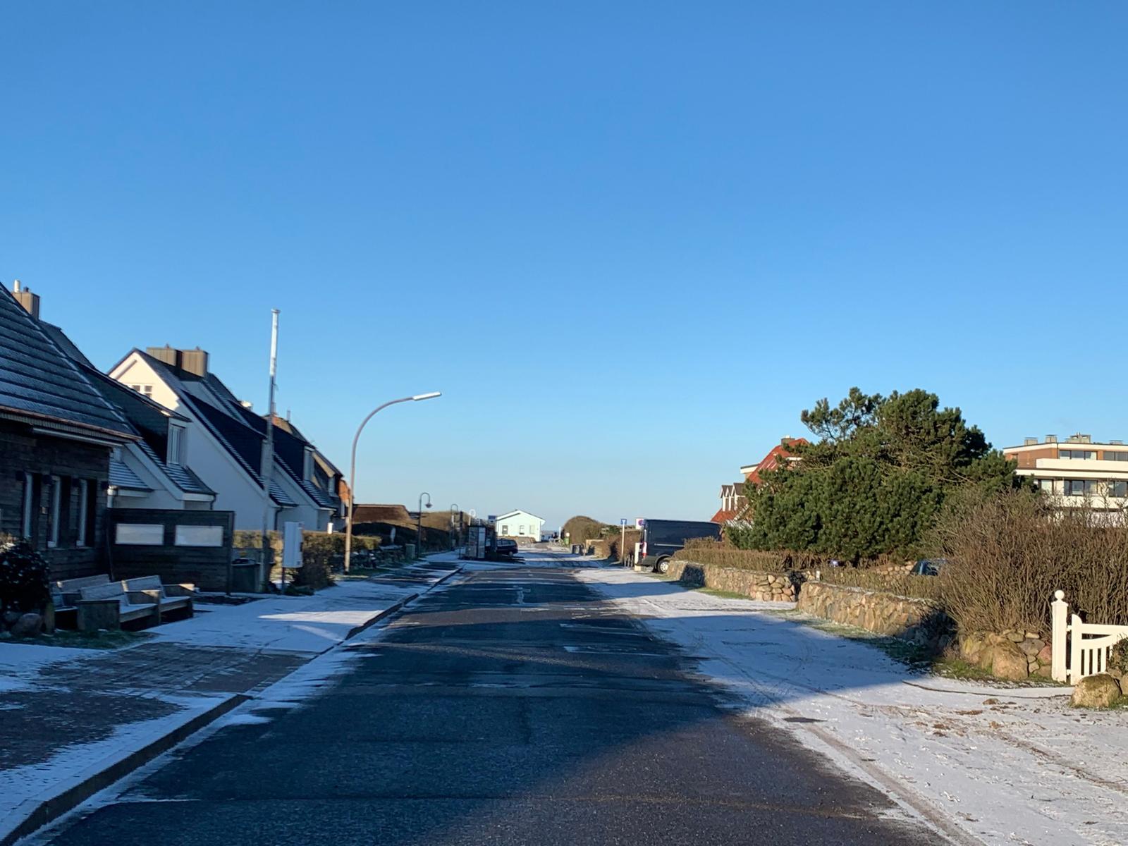 Seestraße in Wenningstedt