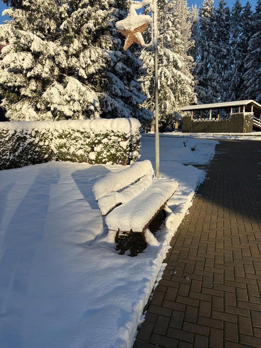 Unser Ferienpark bei Schnee