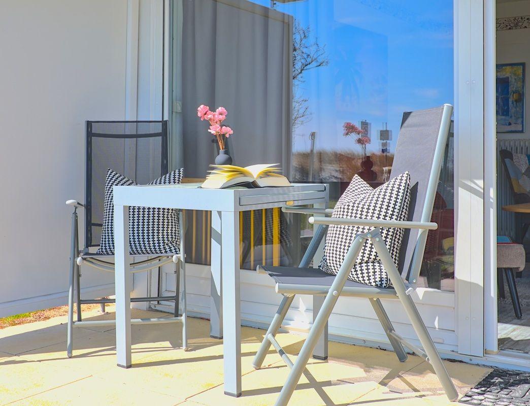 sonnige Terrasse in Südlage