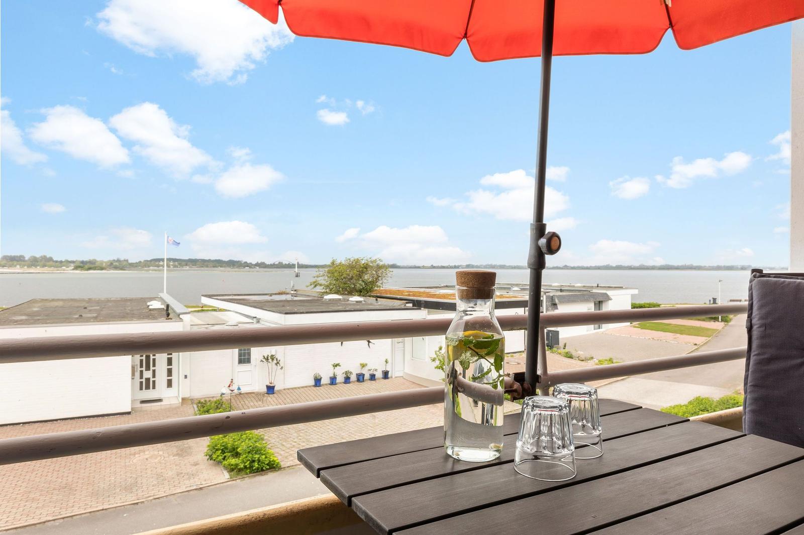 Balkon mit Aussicht
