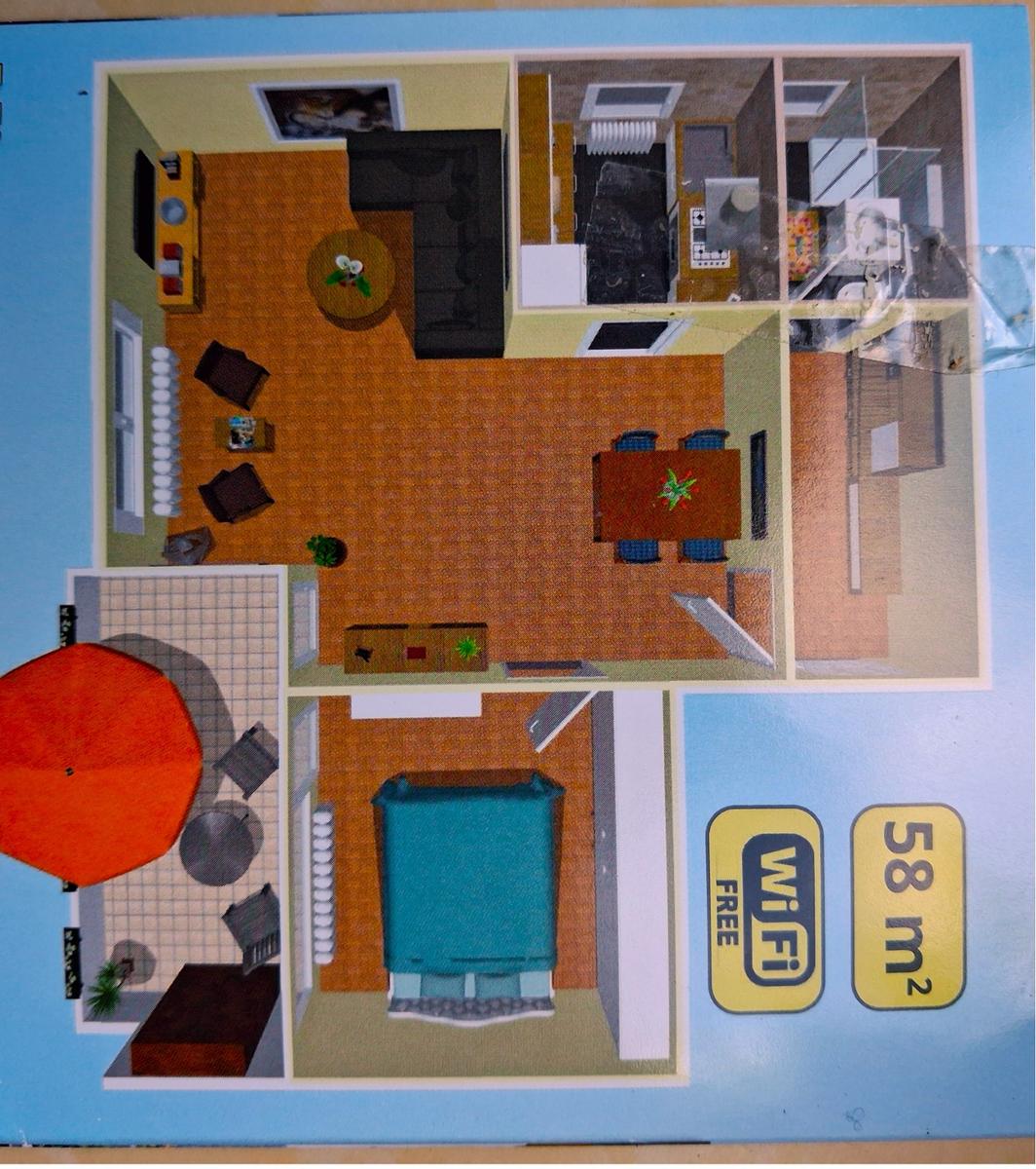 Grundriss der Wohnung