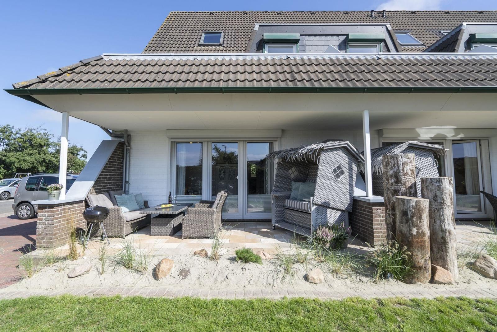 überdachte Terrasse...