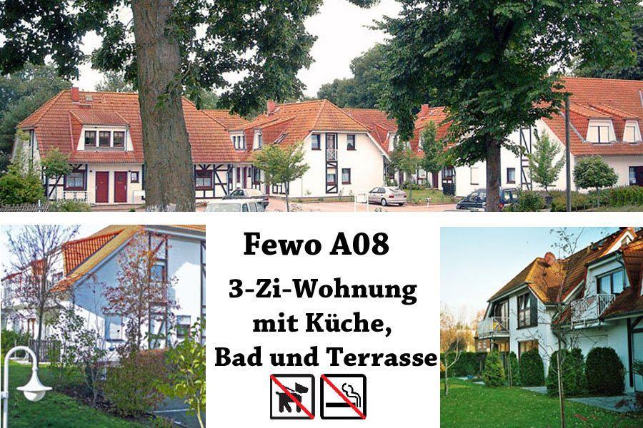 Ferienwohnung mit Küche, Bad und Terrasse. Nichtraucher- und Haustierfreie Unterkunft.