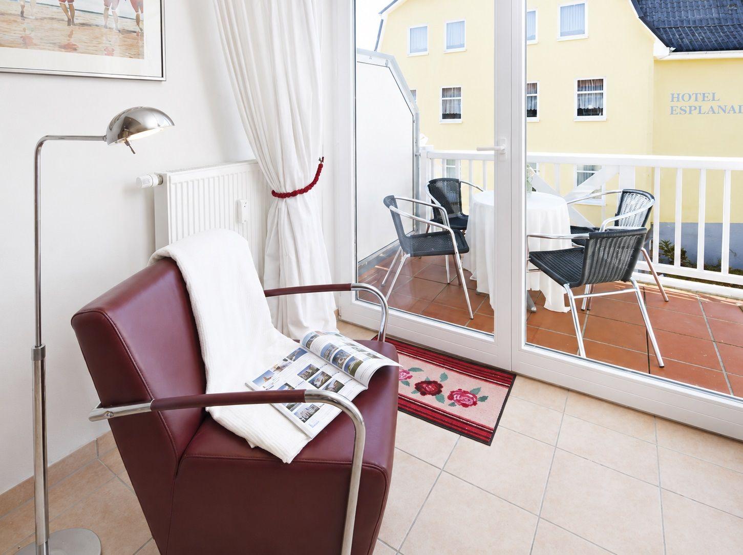 Wohnzimmer mit Meerblick