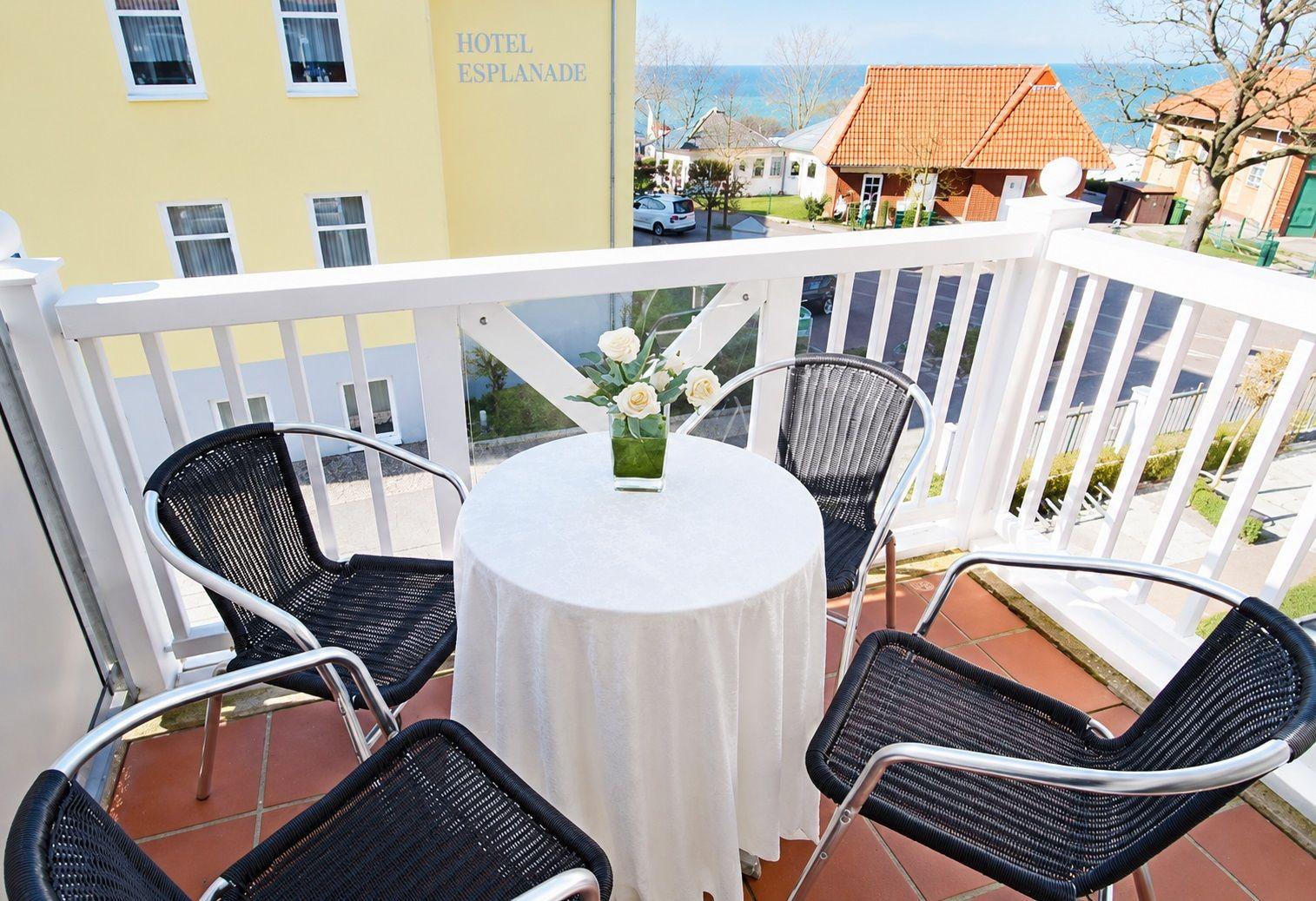Balkon mit Meerblick