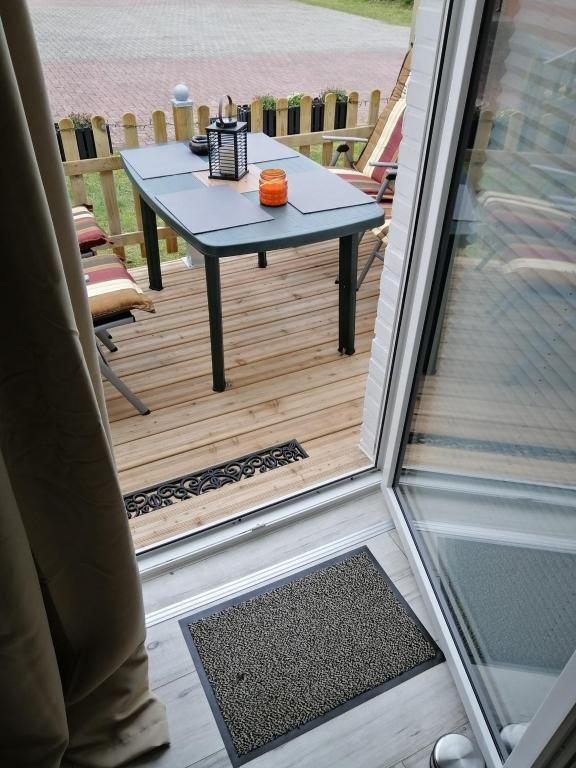 FEWO Kliff Watt Nr. 4, Hamburgerstr. 30, 27476 Cuxhaven Sahlenburg, Terrasse