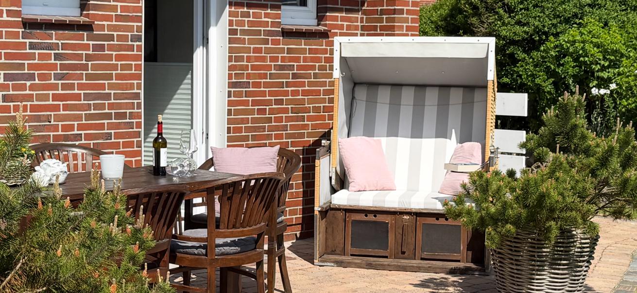 hintere Terrasse - Ostseite