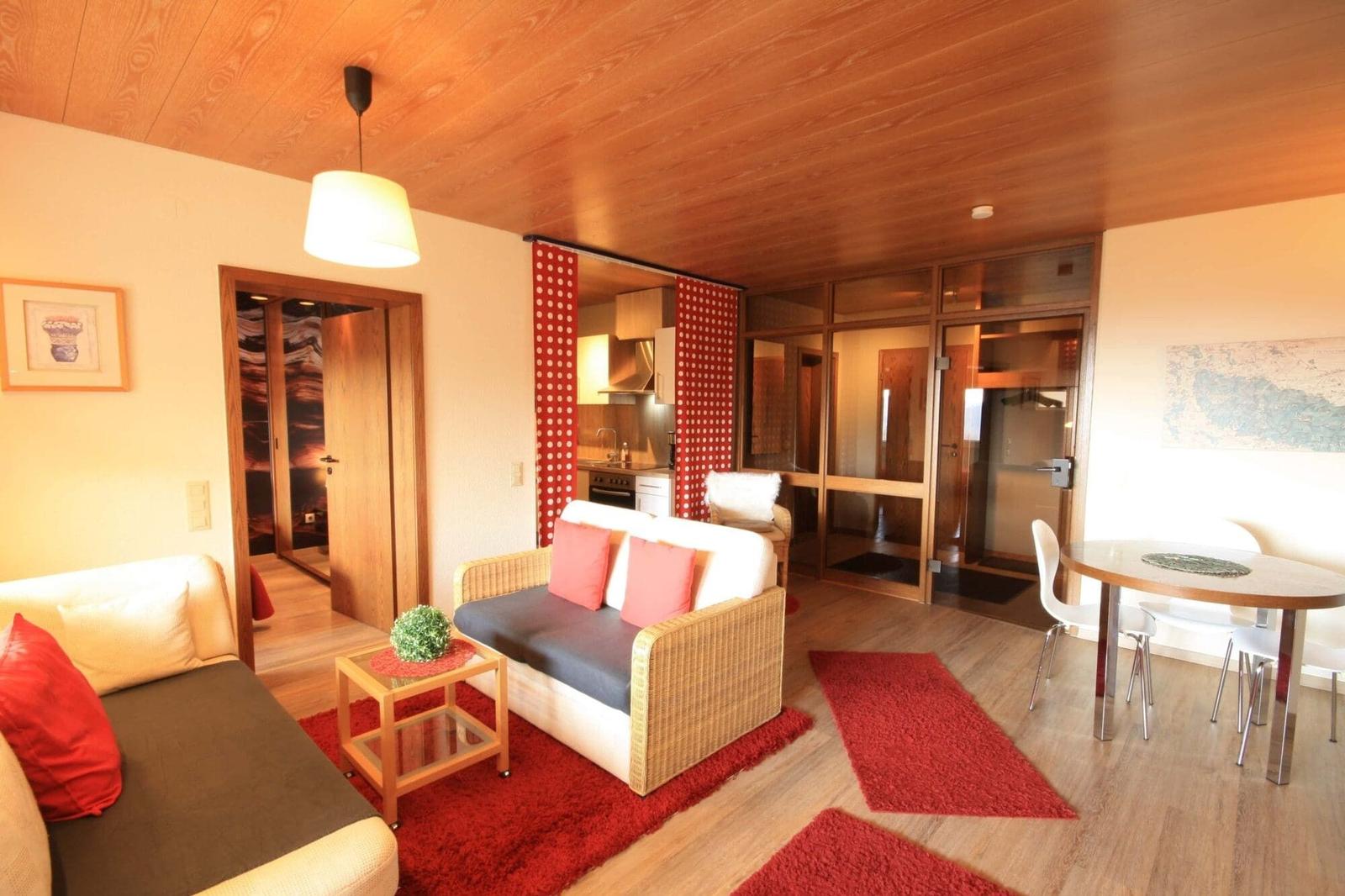 Ferienwohnung am Glockenberg: Wohnzimmer