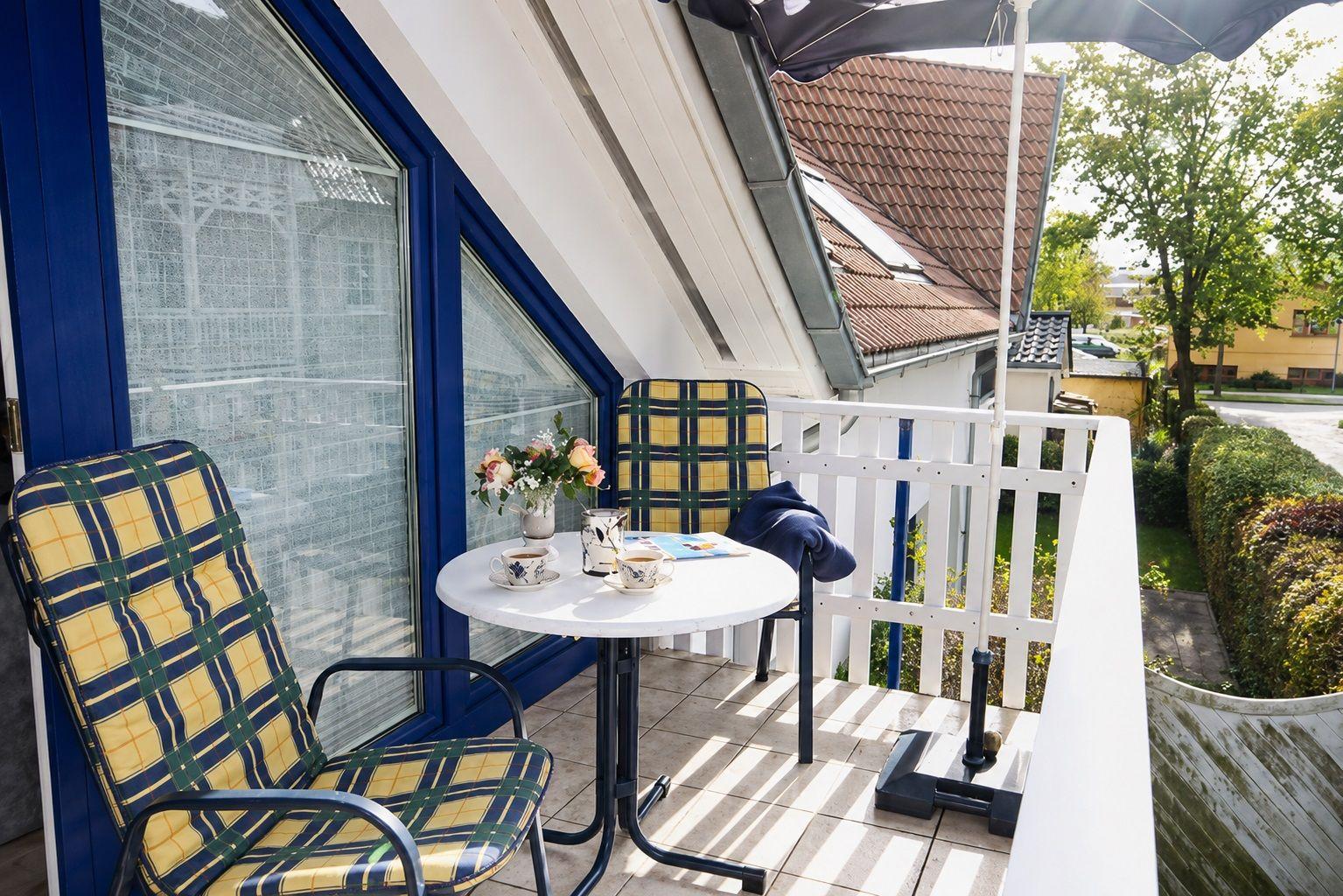 erster Balkon