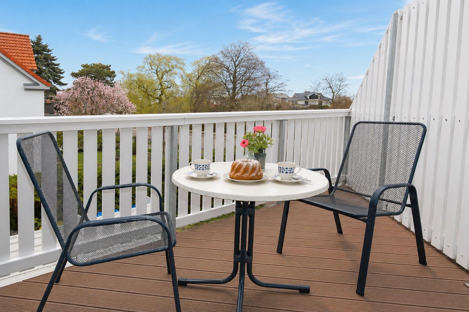 zweiter Balkon