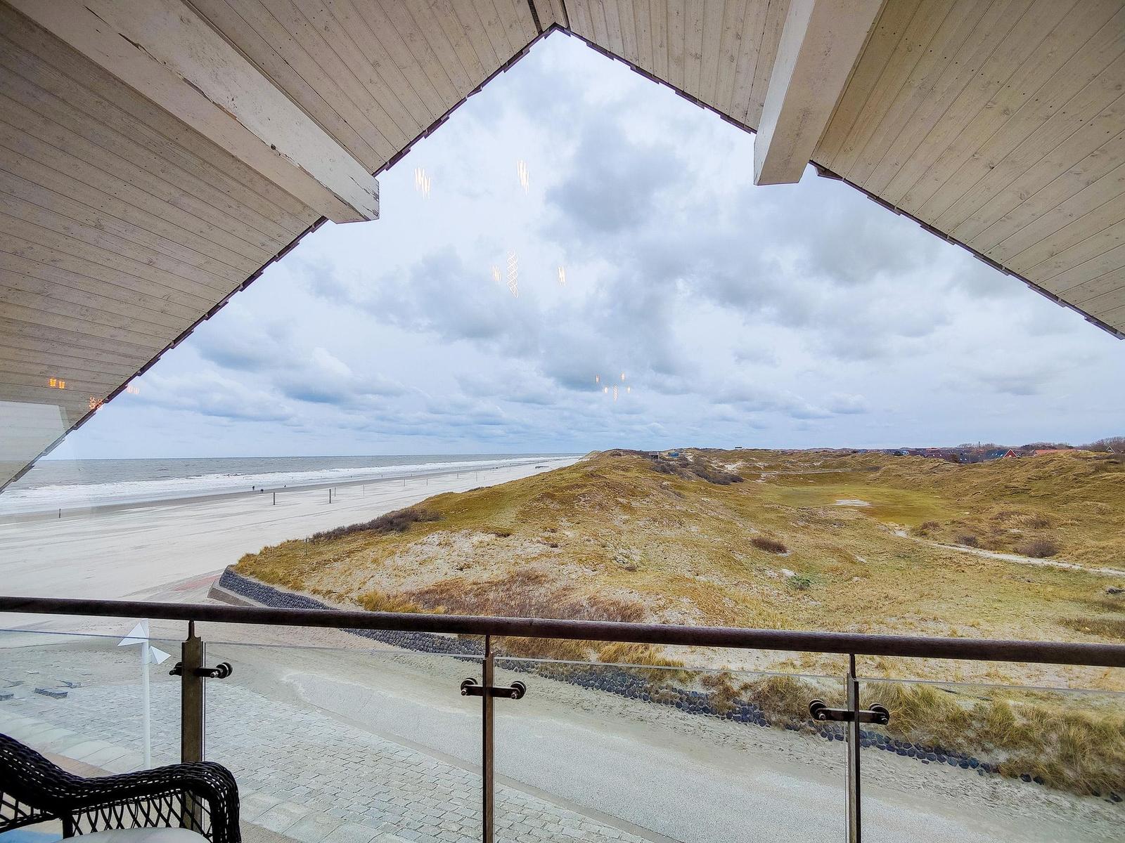Blick vom Balkon