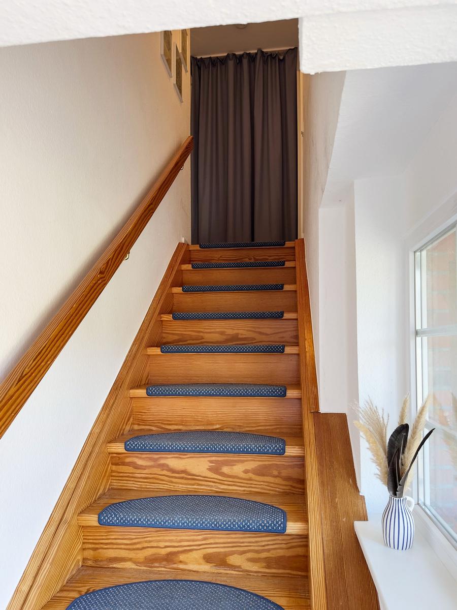 Treppenaufgang zur Wohnung