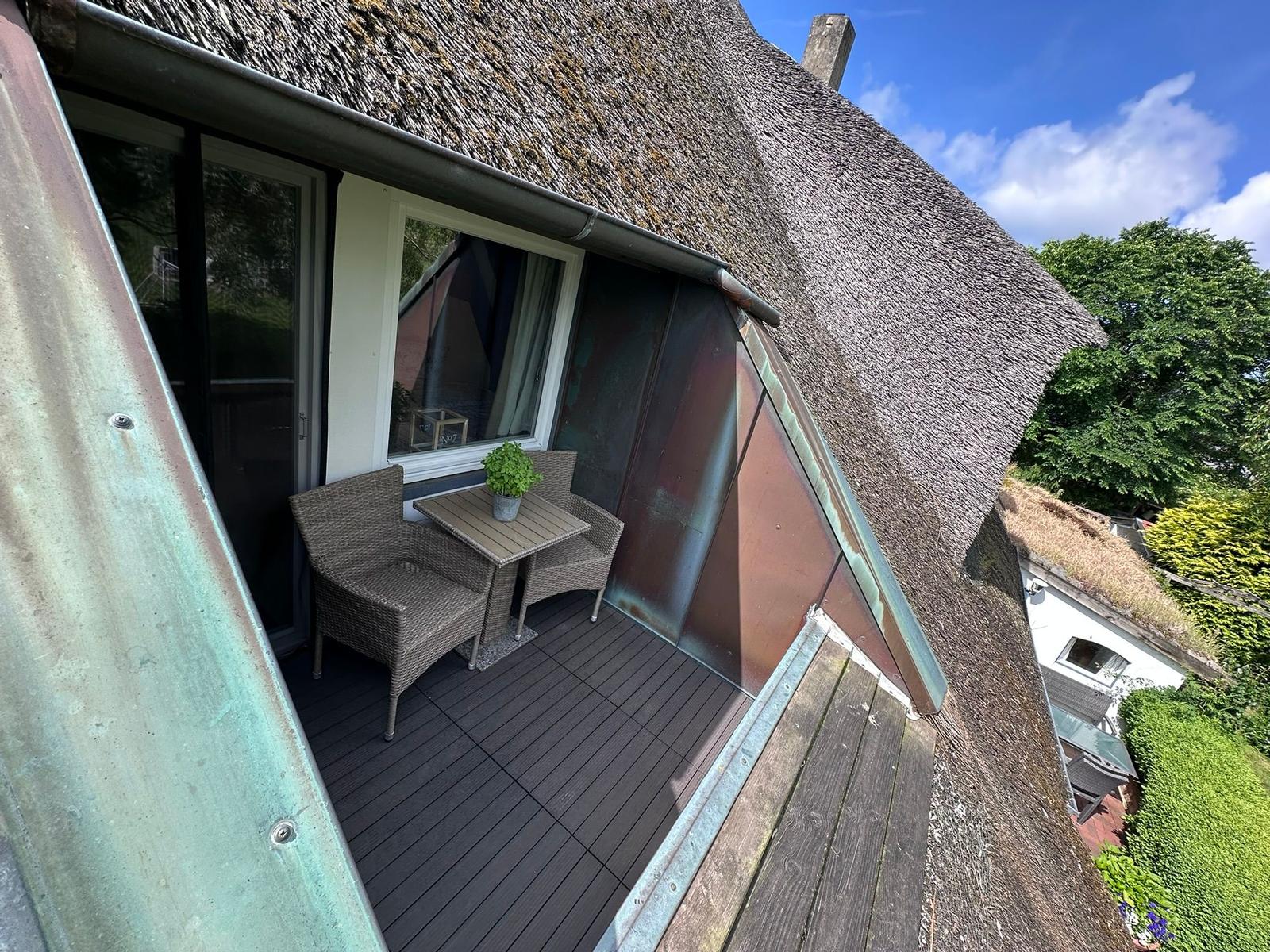 schöner Balkon für 2