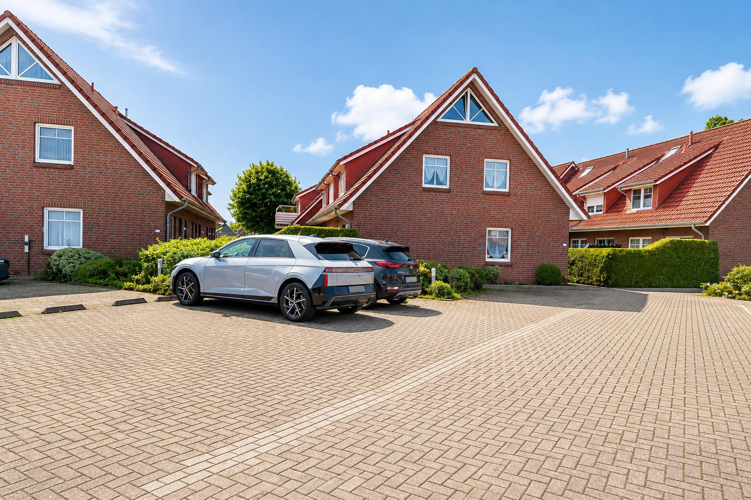 Parkplatz vorm Haus...