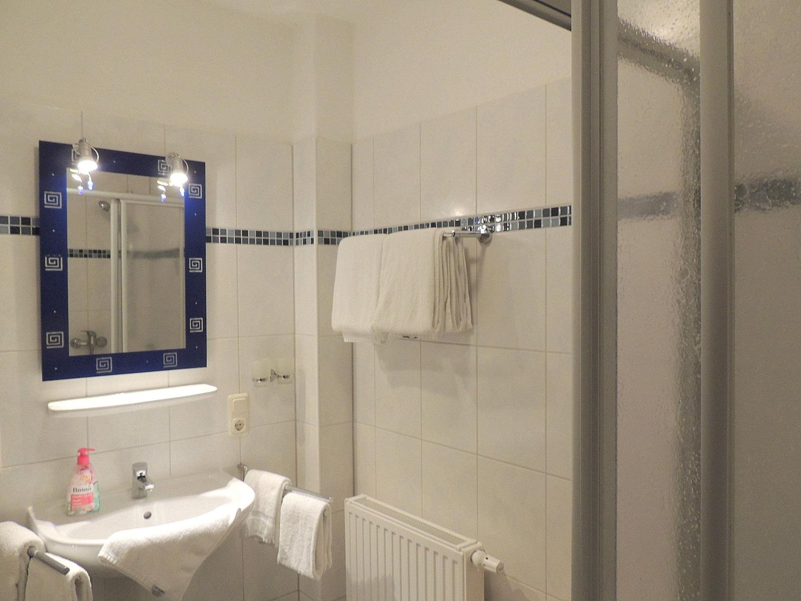 Badezimmer mit Dusche...