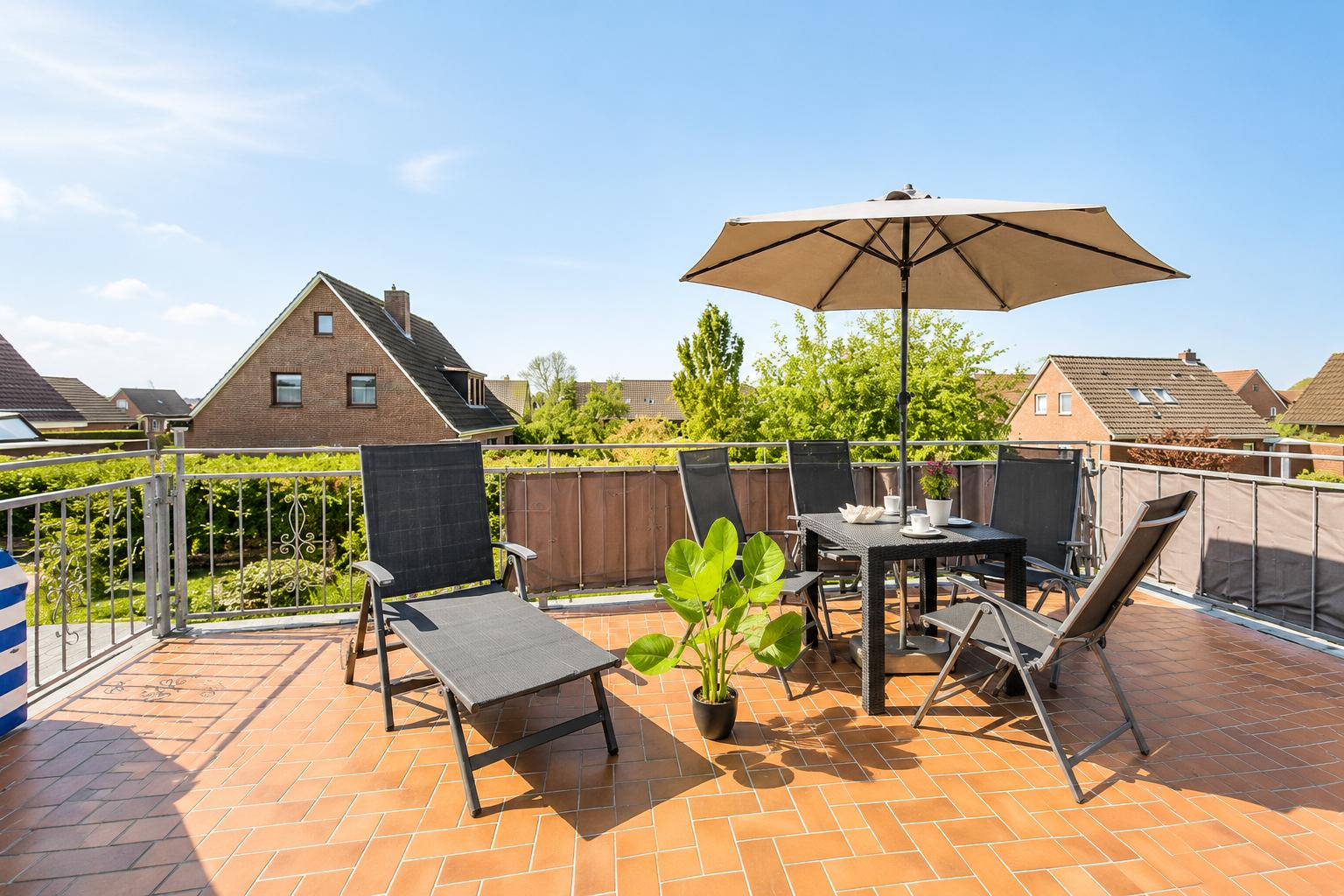 Dachterrasse gemeinschaftlich nutzbar...