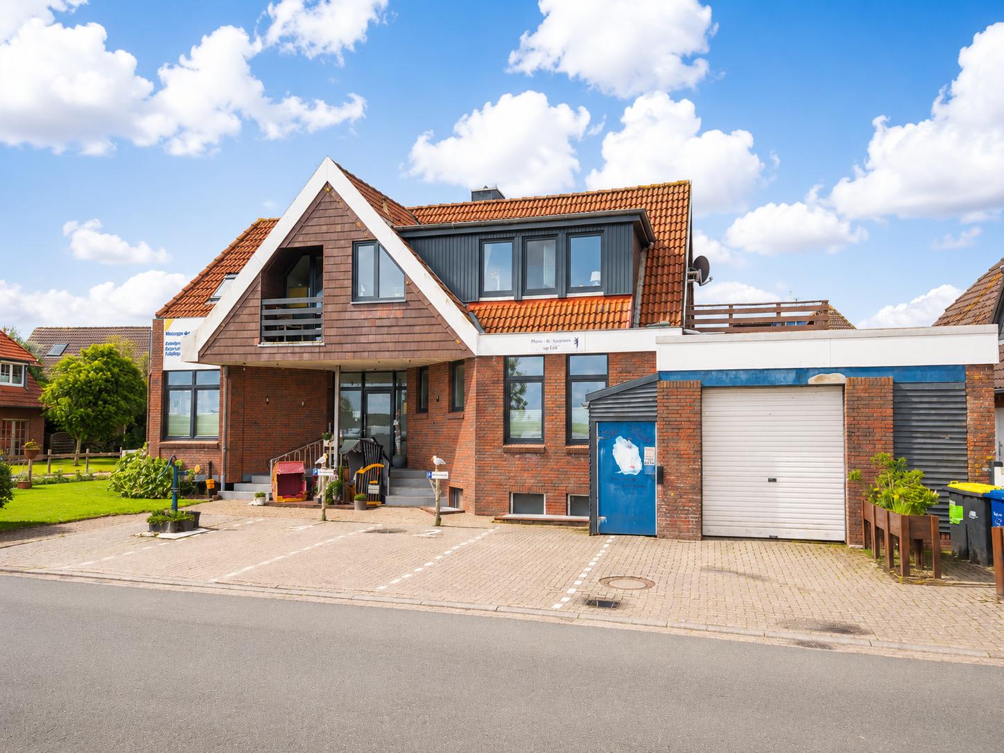 Haus "Up Eck" von vorne...