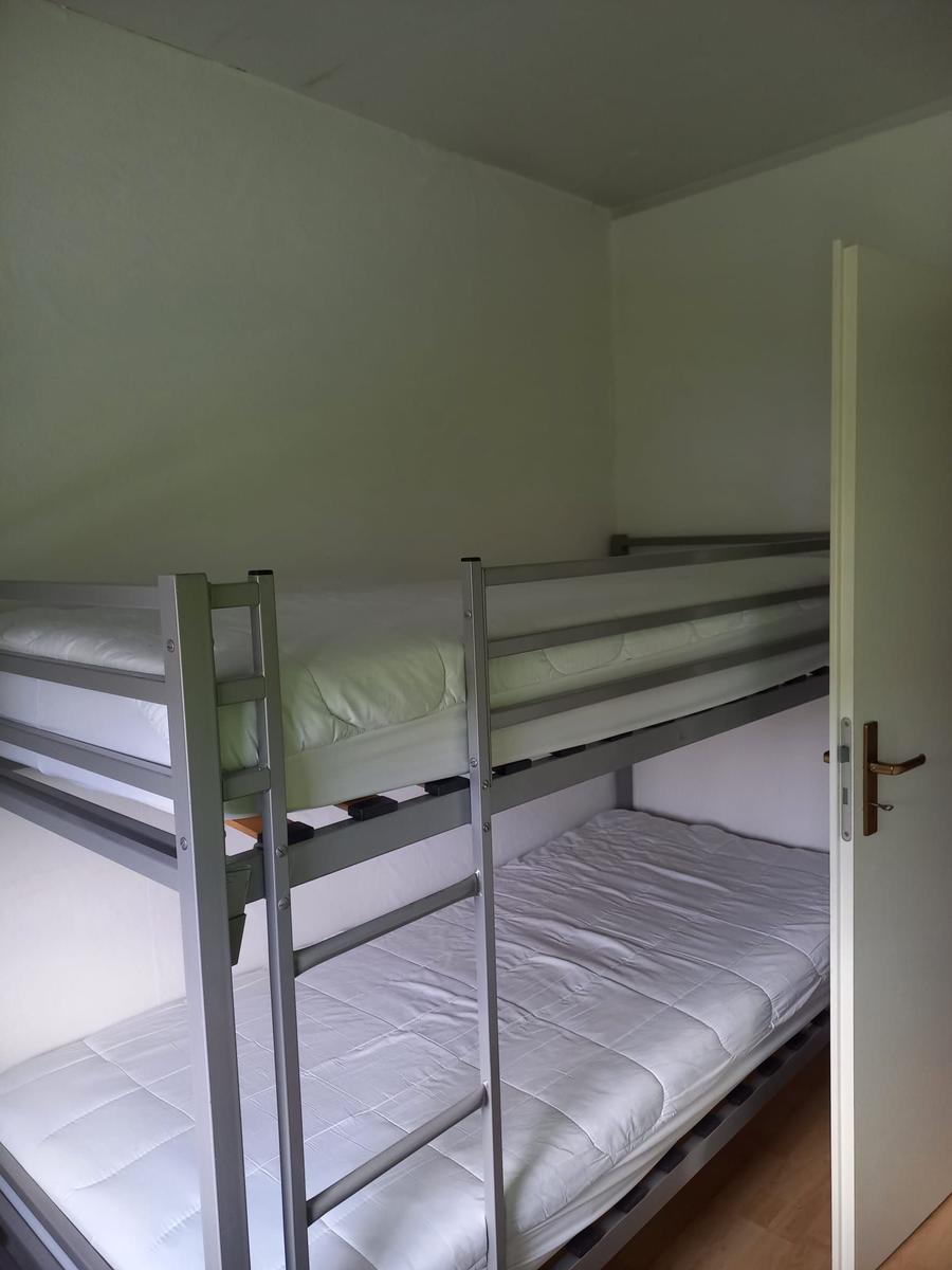 Etagenbett im optionalen Schlafzimmer (nur bei entsprechender Buchung)