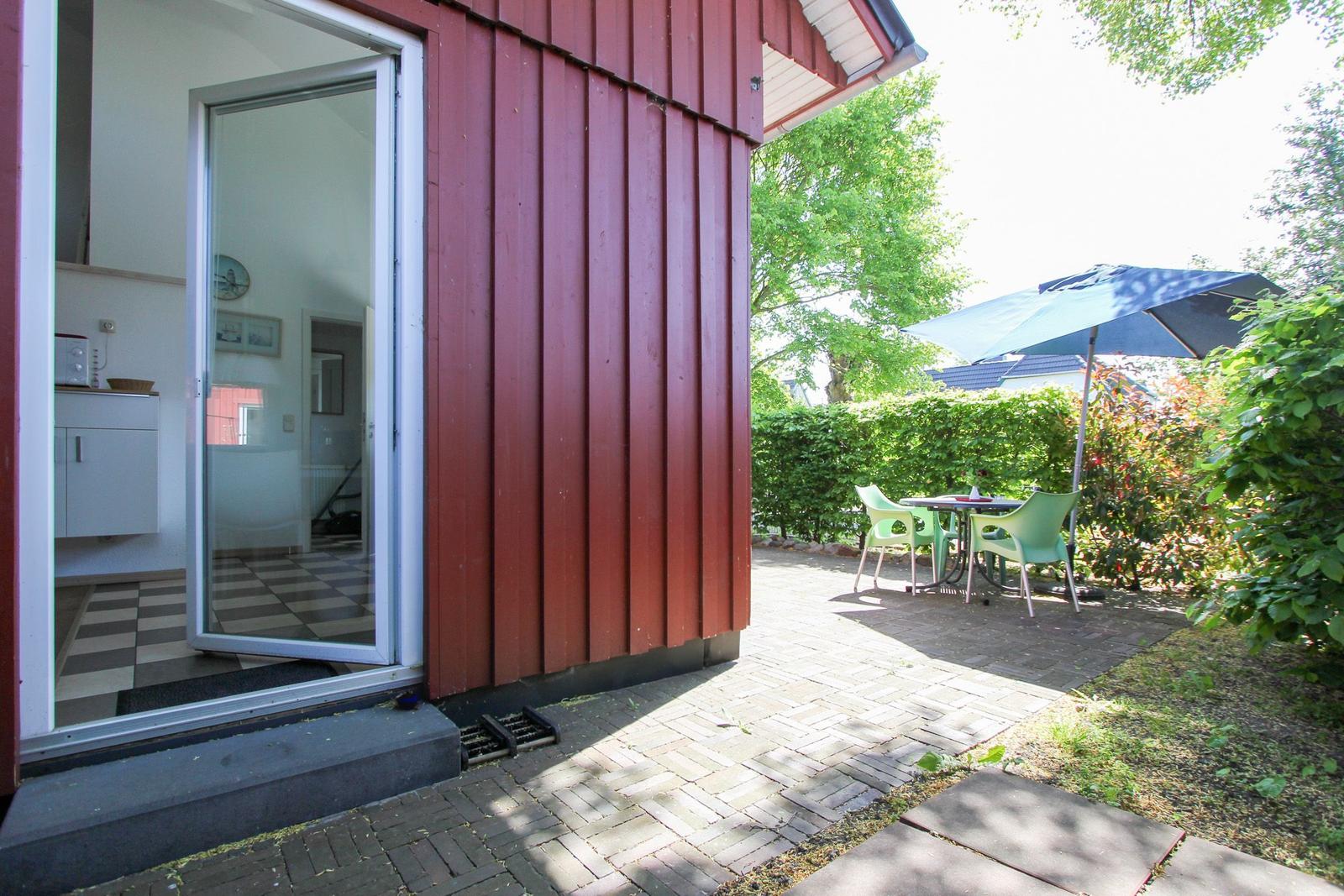 Terrasse mit Süd-Ausrichtung