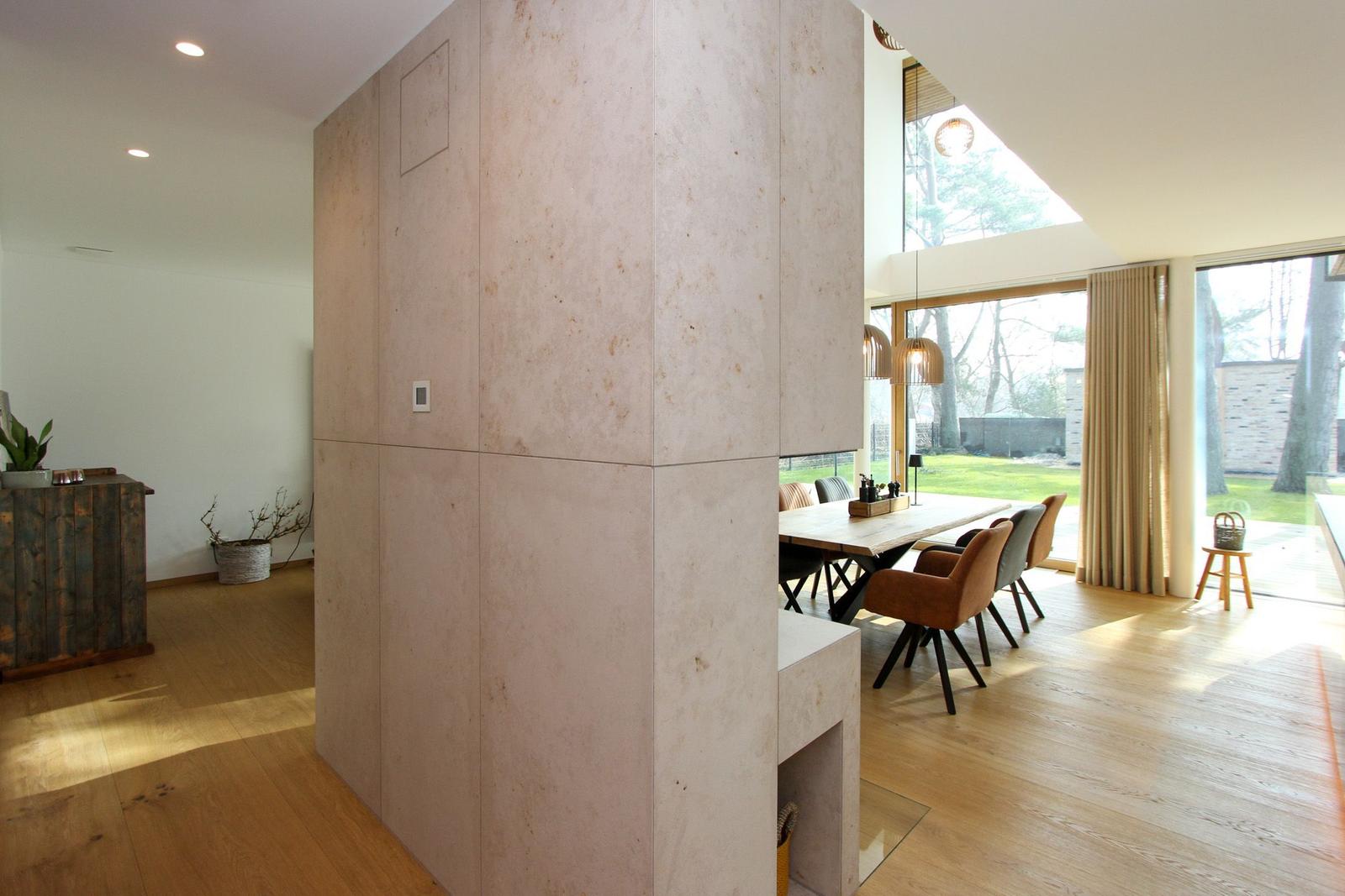 Wohnzimmer, Kamin