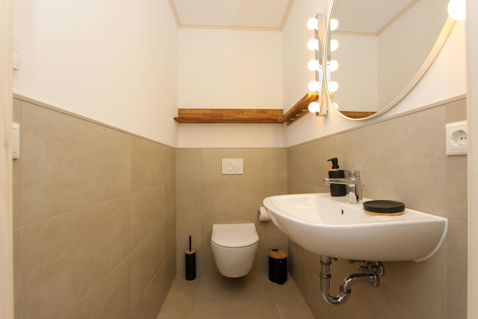 WC im Erdgeschoss