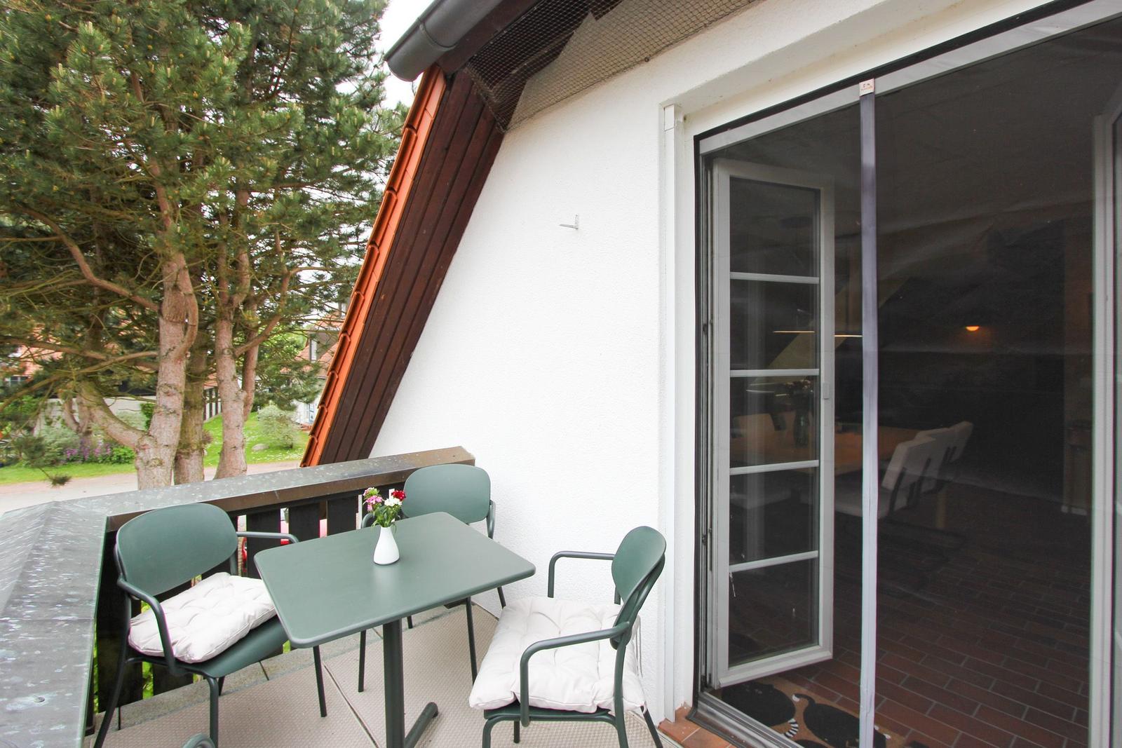 Balkon mit Süd-Ausrichtung